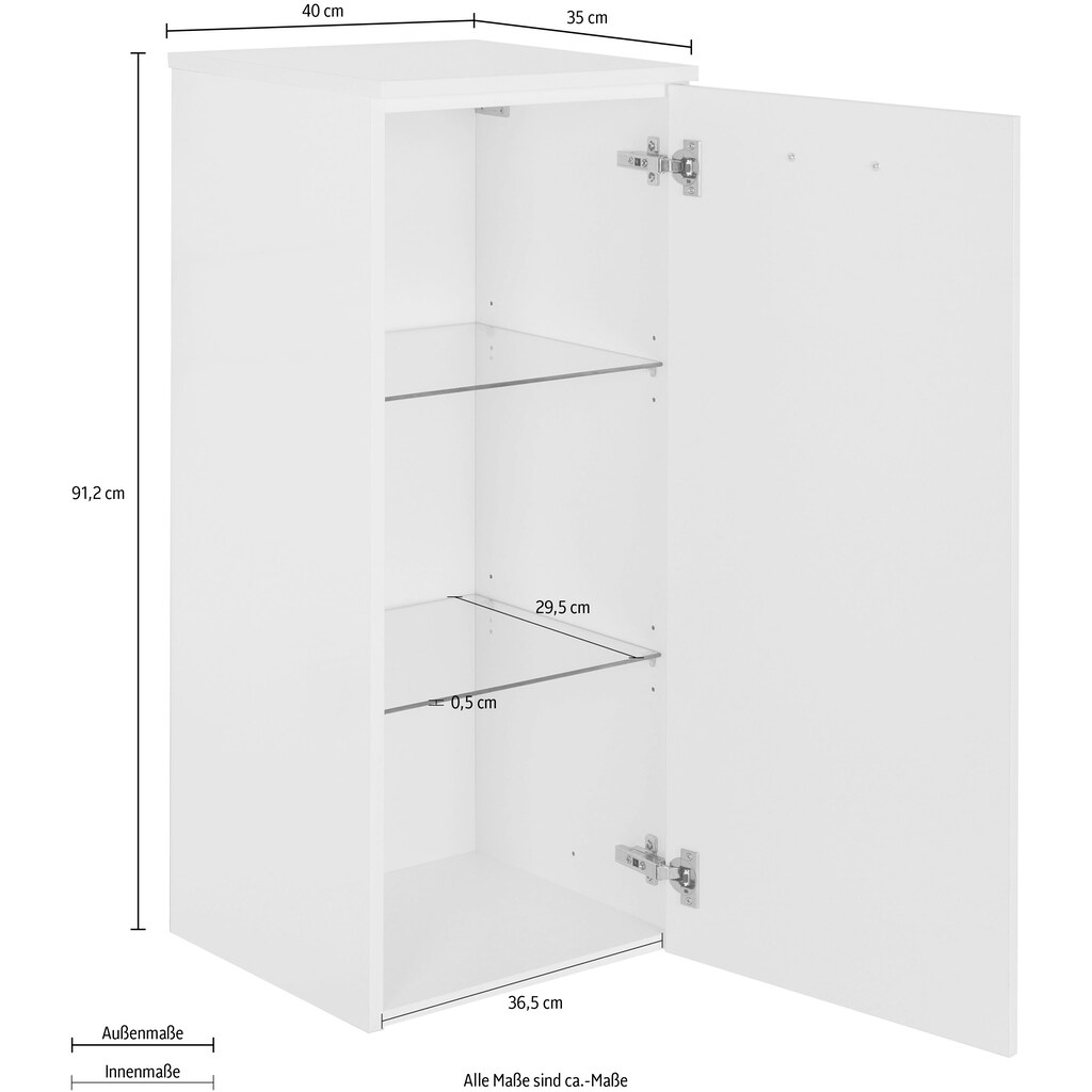 MARLIN Midischrank »3040«, Breite 40 cm