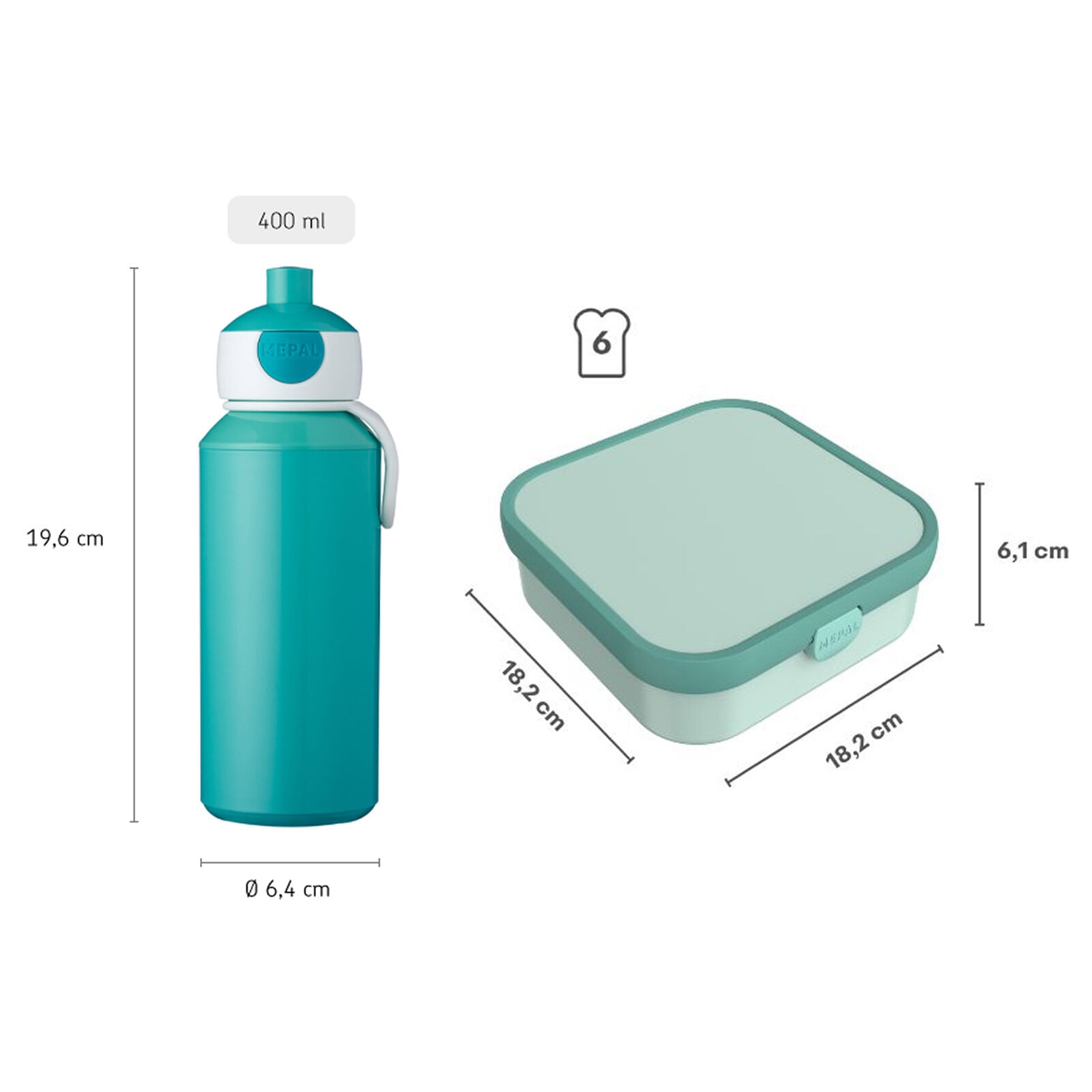 Mepal Lunchbox »Lunchset XL Campus (2025)« Spülmaschinenfest