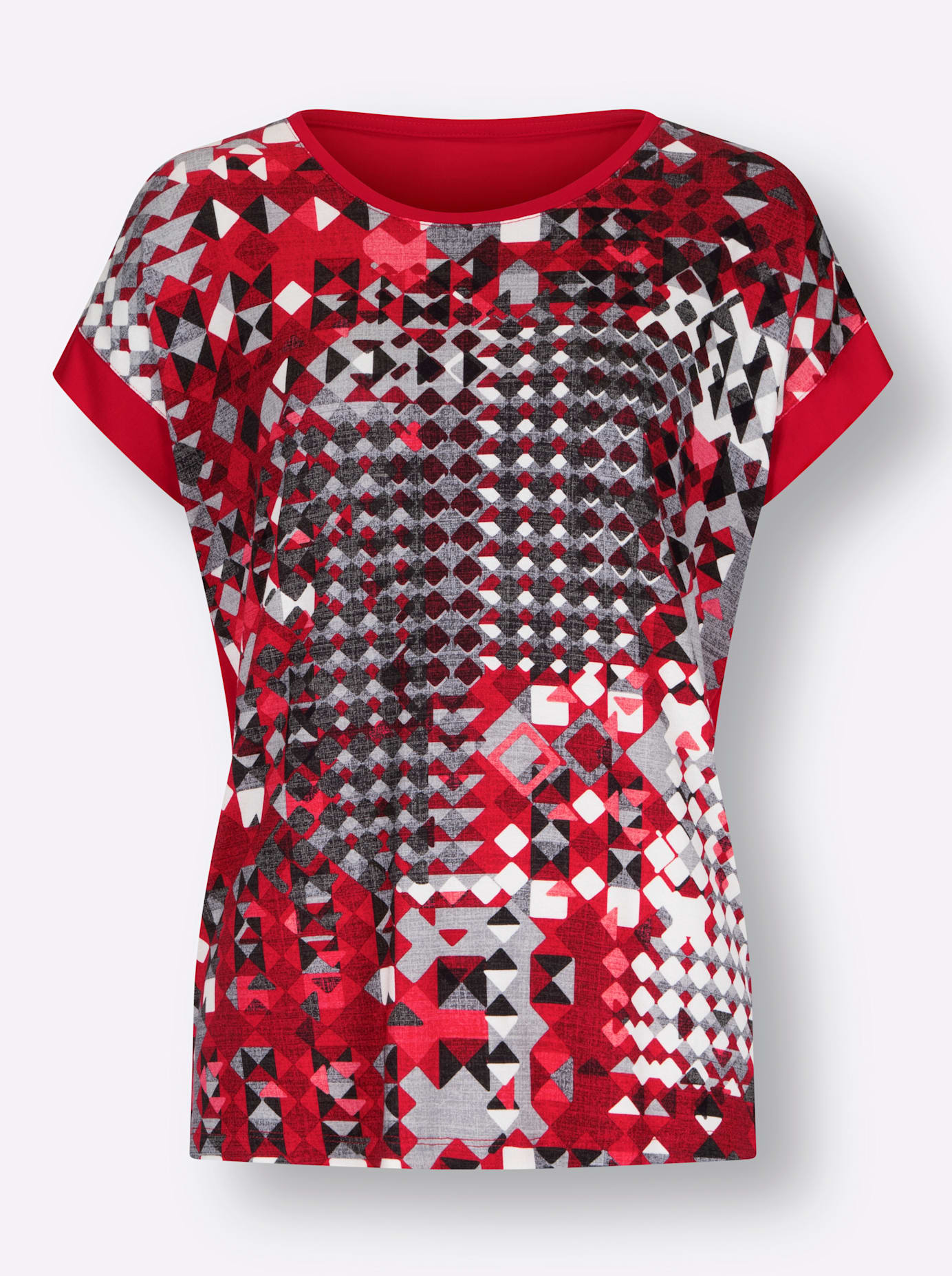 Thumbnail - Inspirationen Kurzarmshirt "Druck-Shirt", (1 tlg.)