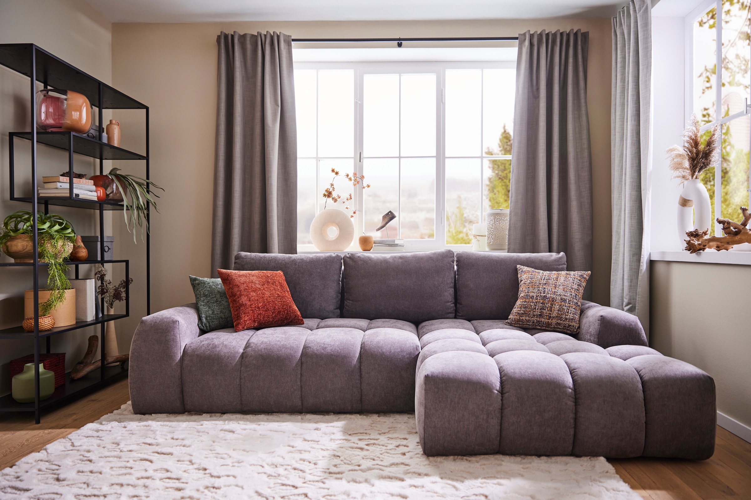 INOSIGN Ecksofa "AZITA klein optionale Schlafsofa mit Bettkasten, B/T/H: 27 günstig online kaufen
