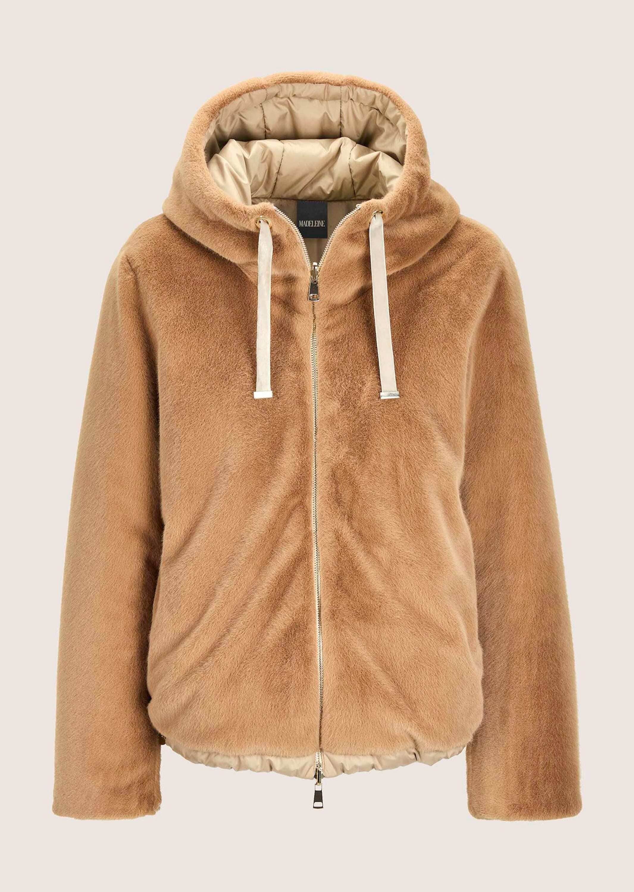 MADELEINE Damen Kurzjacke "Jacke Jacke"caramel, Gr. 40, Obermaterial: 100% Polyester PES., Jacken