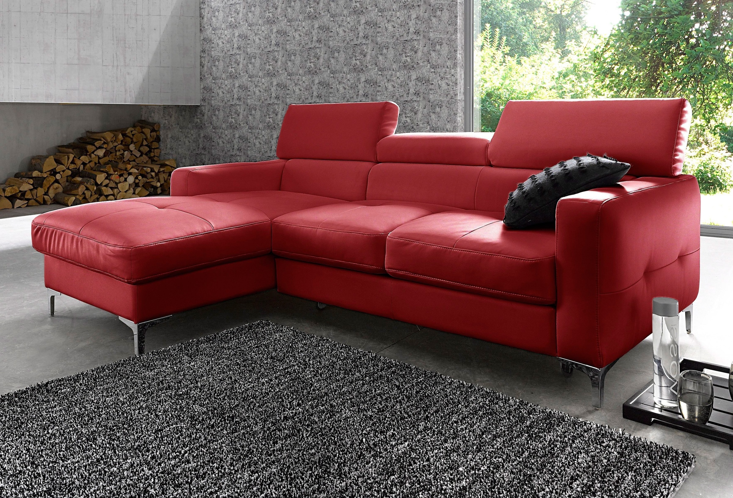 COTTA Polstergarnitur "Sammy L-Form", (Set), Set bestehend aus: Ecksofa mit günstig online kaufen