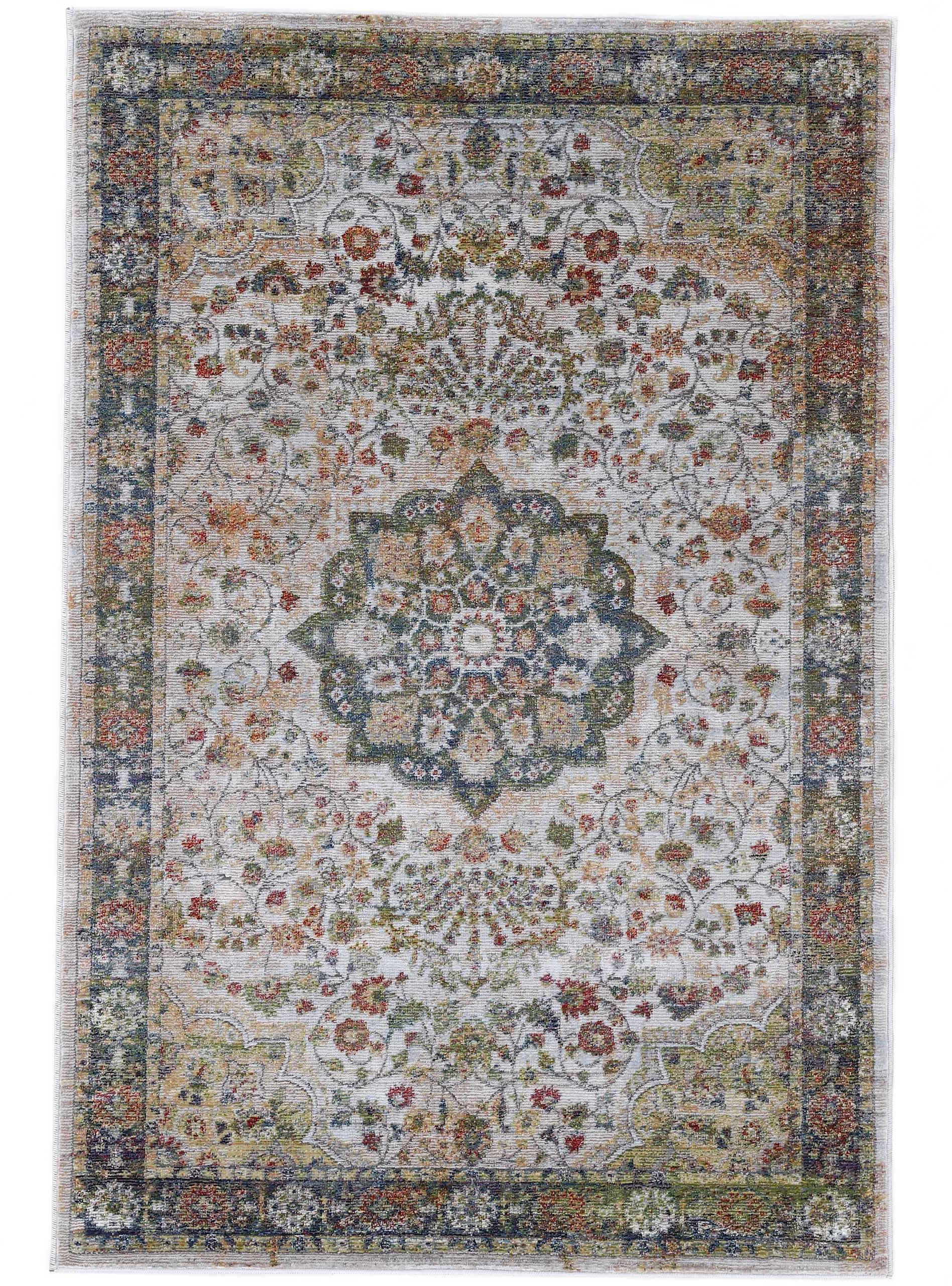 carpetfine Teppich "Vintage Lindo" rechteckig 8 mm Höhe Orient Vintage Look günstig online kaufen