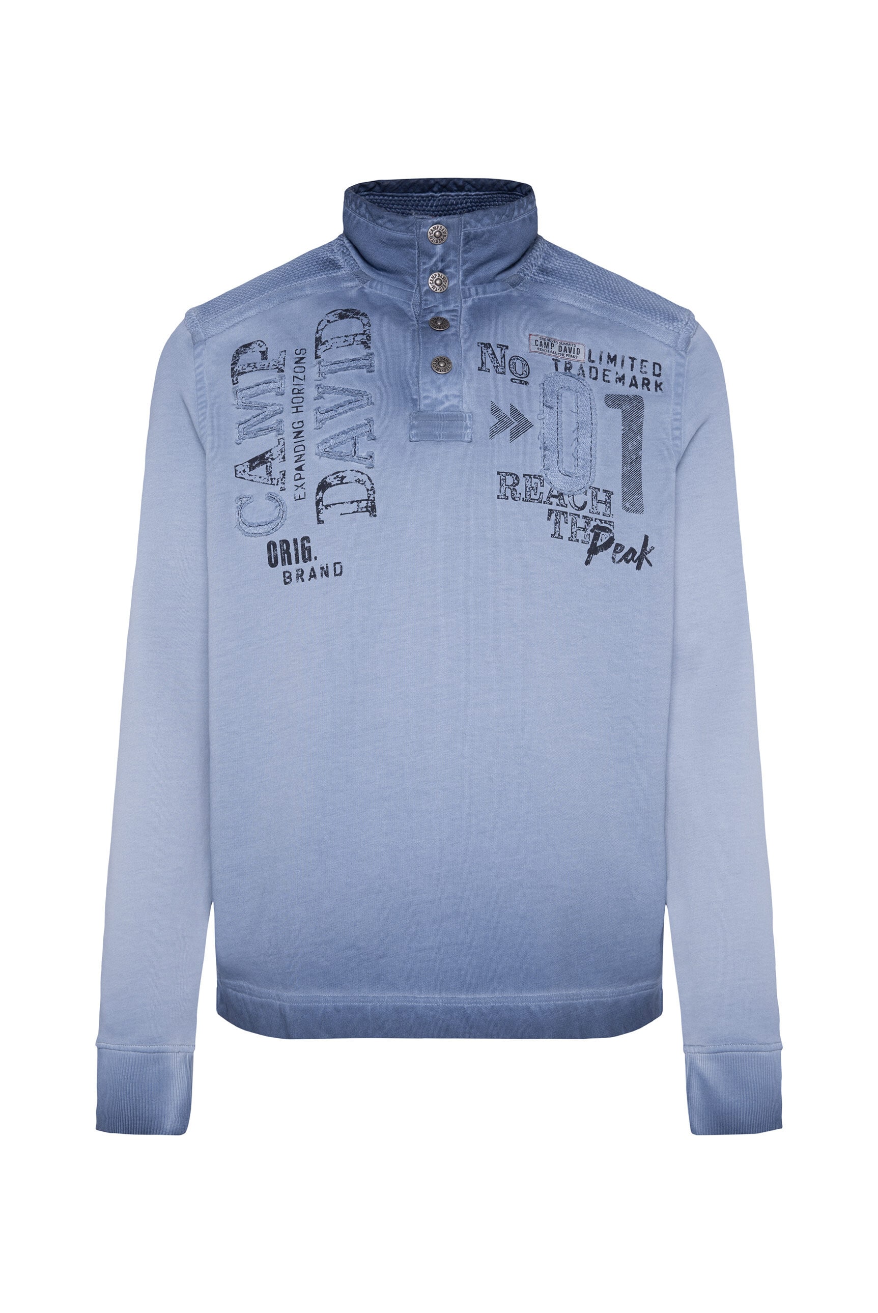 CAMP DAVID Sweater aus Baumwolle