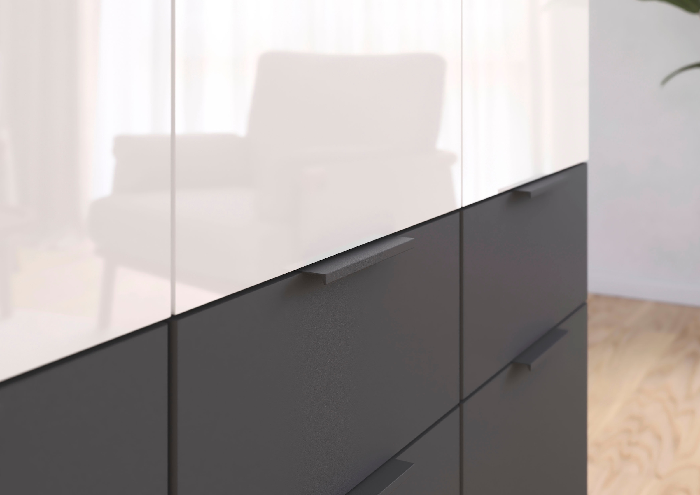 rauch Drehtürenschrank »Kleiderschrank Schrank Garderobe Schlafzimmerschrank CELLE«, in 4 Breiten und 2 Höhen, optional mit Schubkästen MADE IN GERMANY
