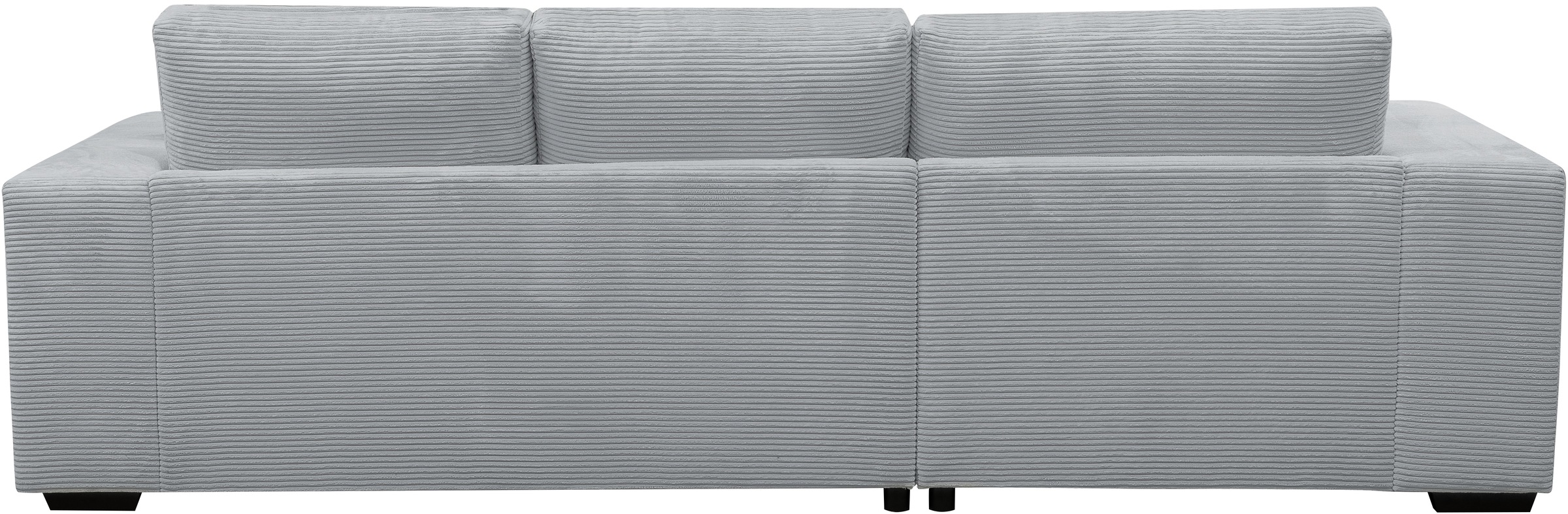 WERK2 Ecksofa »Eden modern und zeitlos, geschmackvolles Sofa, Breite 286cm, L-Form«, Design Ecksofa in Cord mit besonders weichem Sitzkomfort