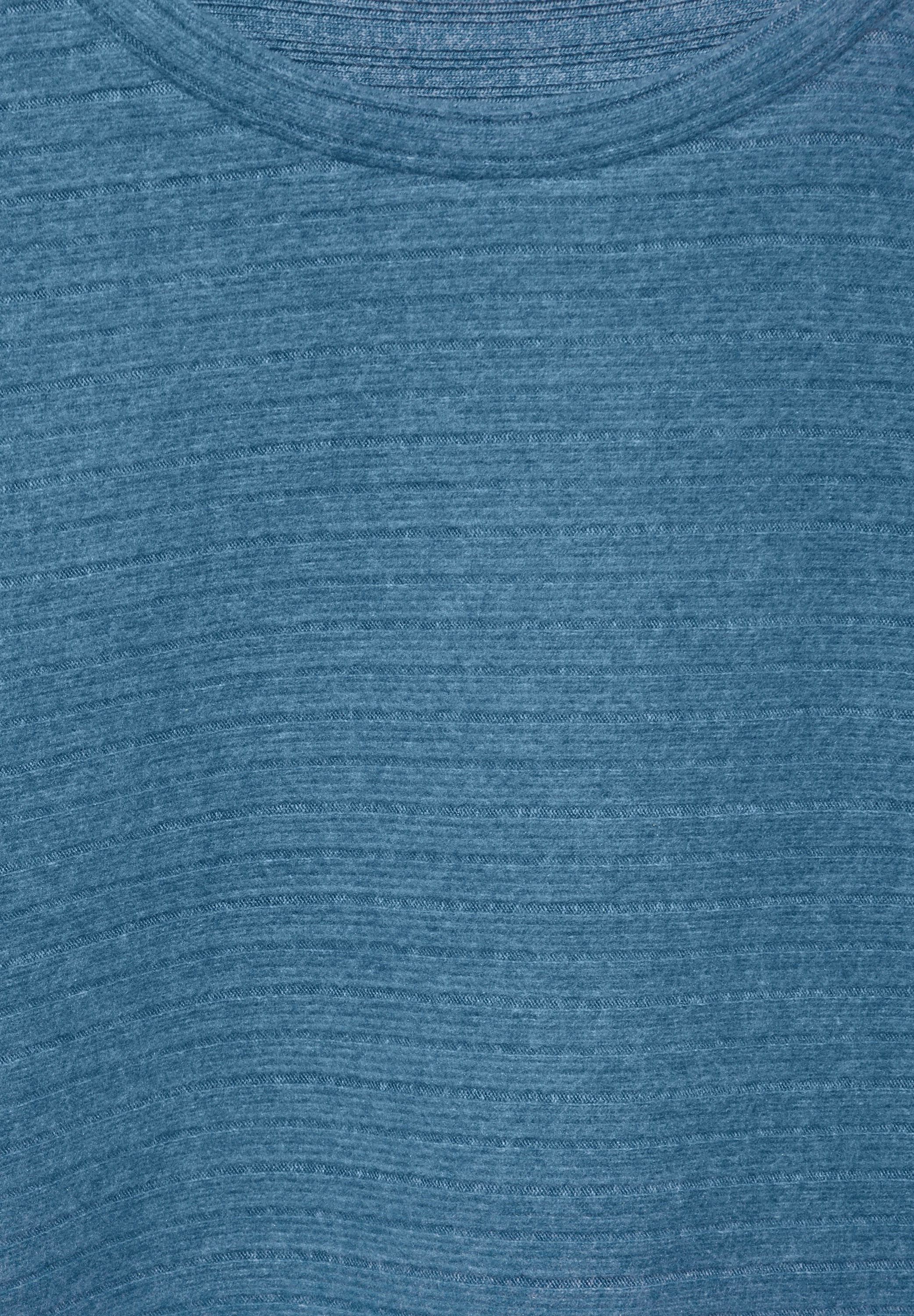 Cecil Langarmshirt, mit Materialmix