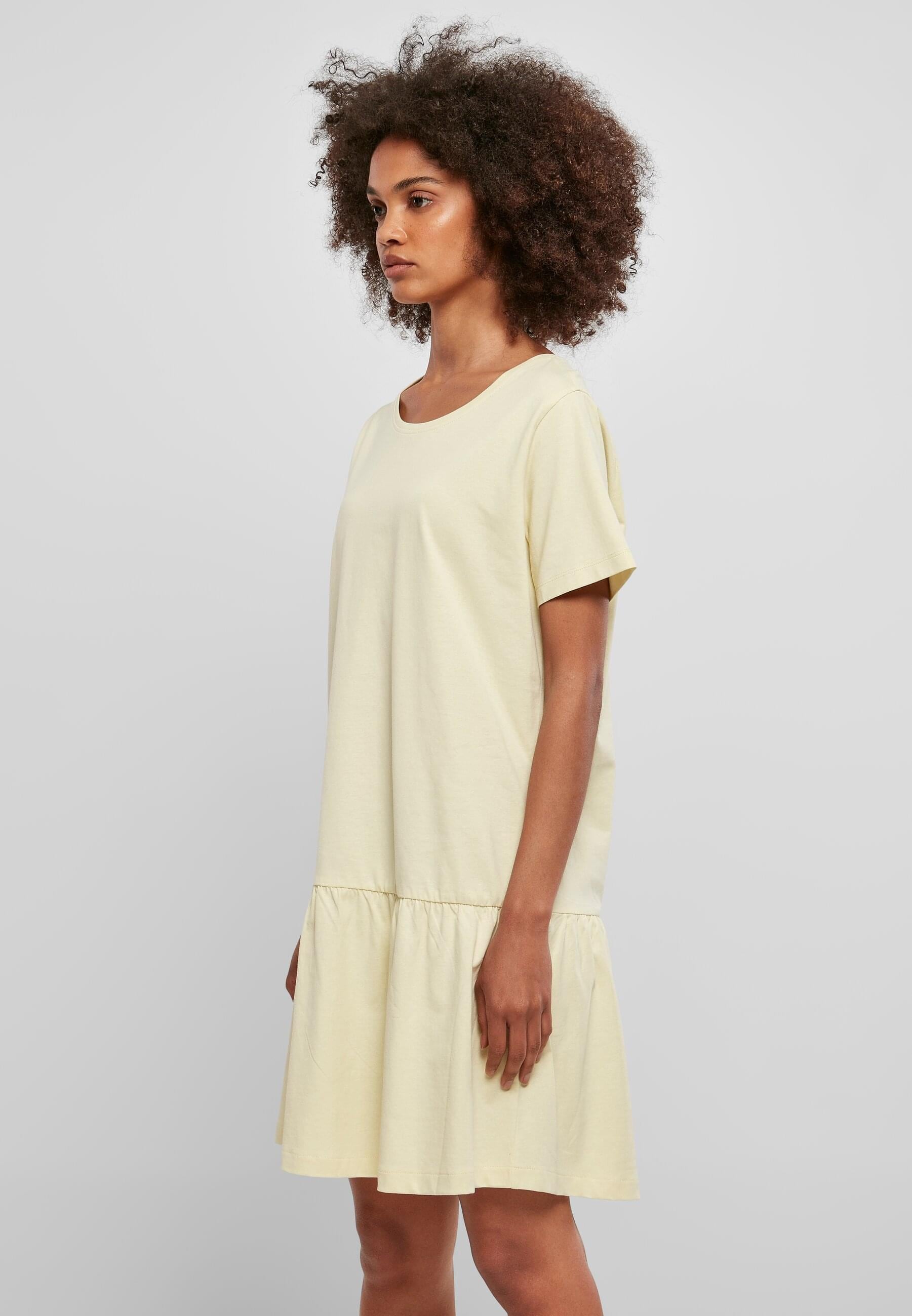 URBAN CLASSICS Shirtkleid »Urban Classics Damen Ladies Valance Tee Dress«, (1 tlg.)