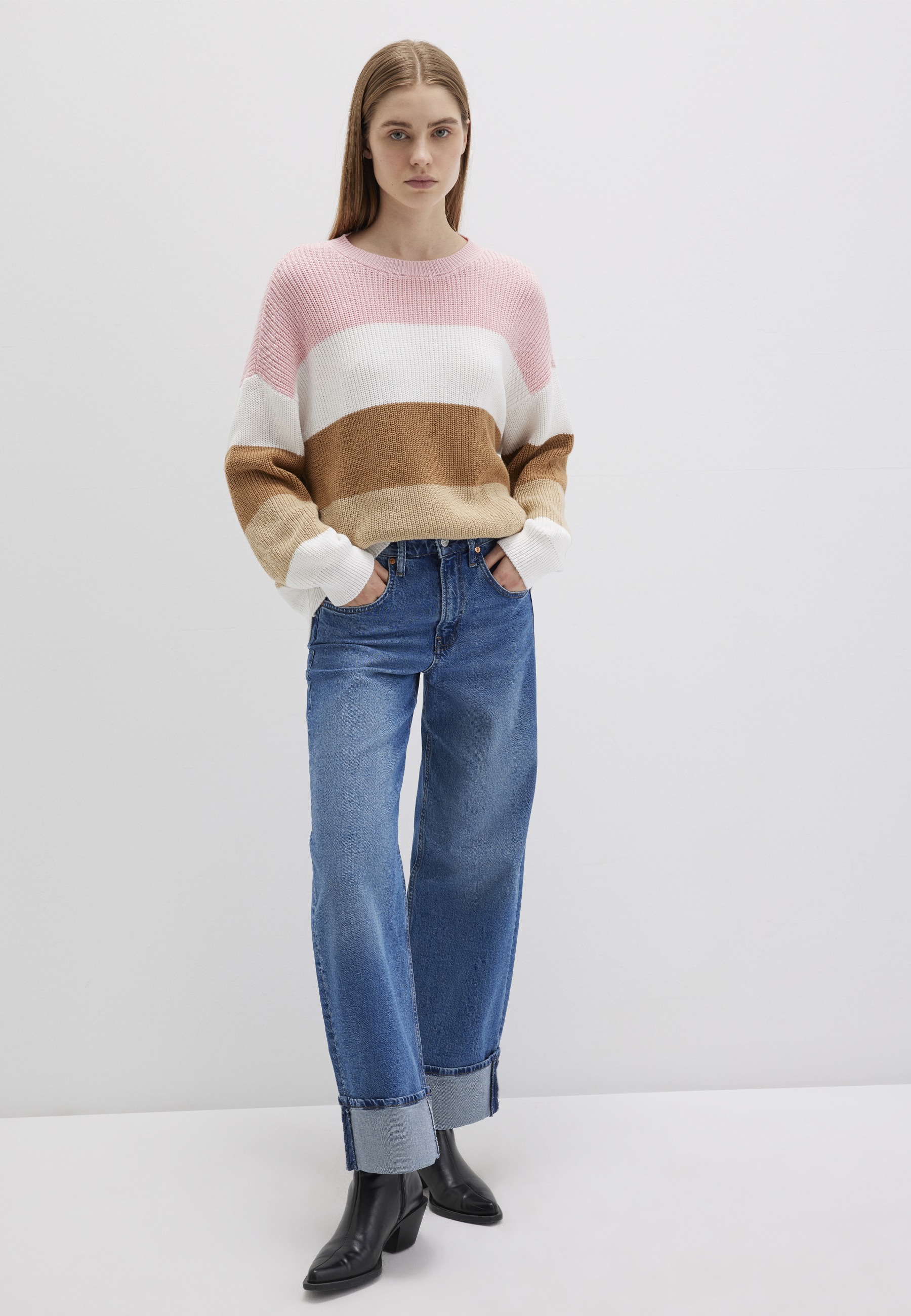 Thumbnail - Mavi Strickpullover "STRIPED SWEATER"