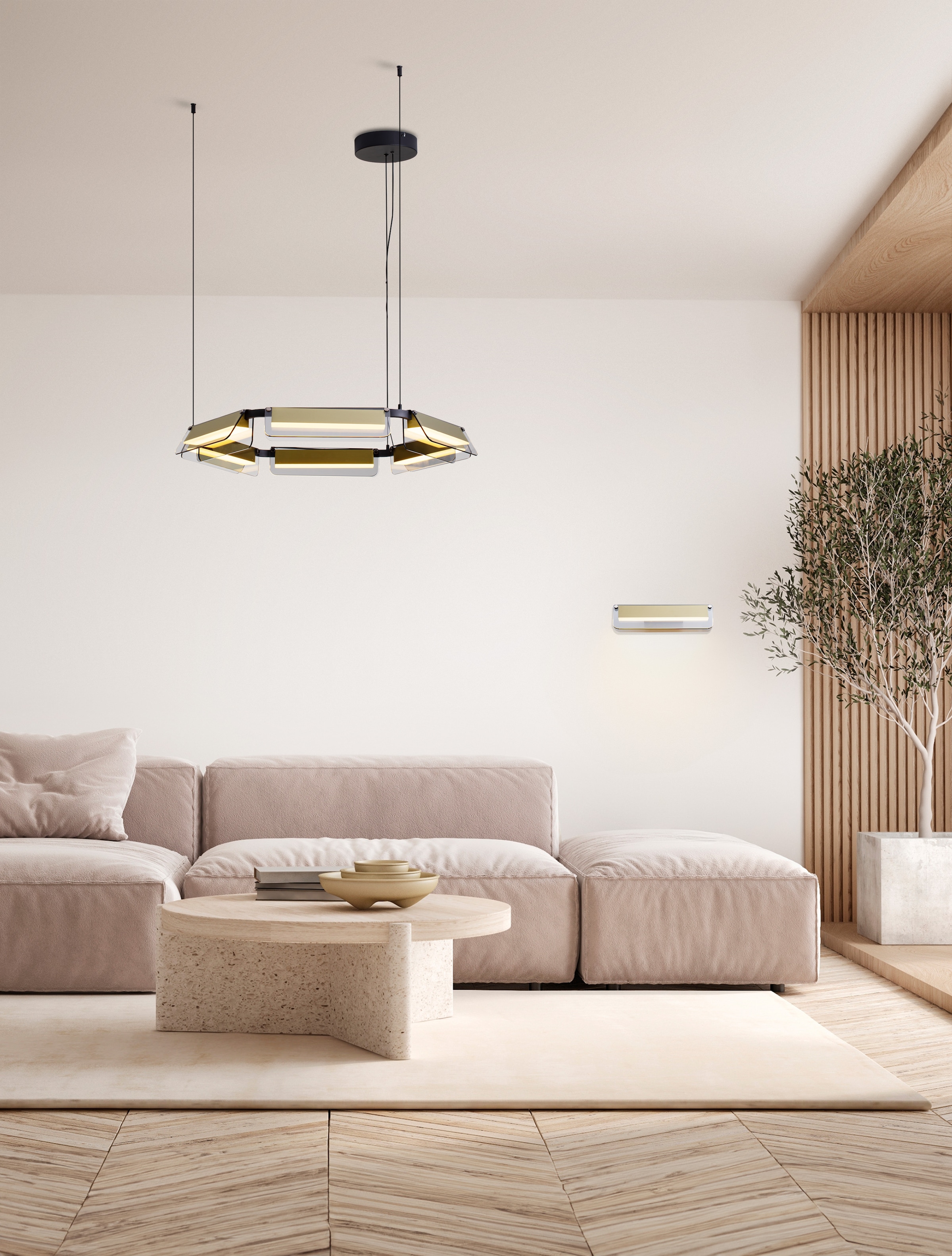 Nova Luce Pendelleuchte »APNEA«, 6 flammig
