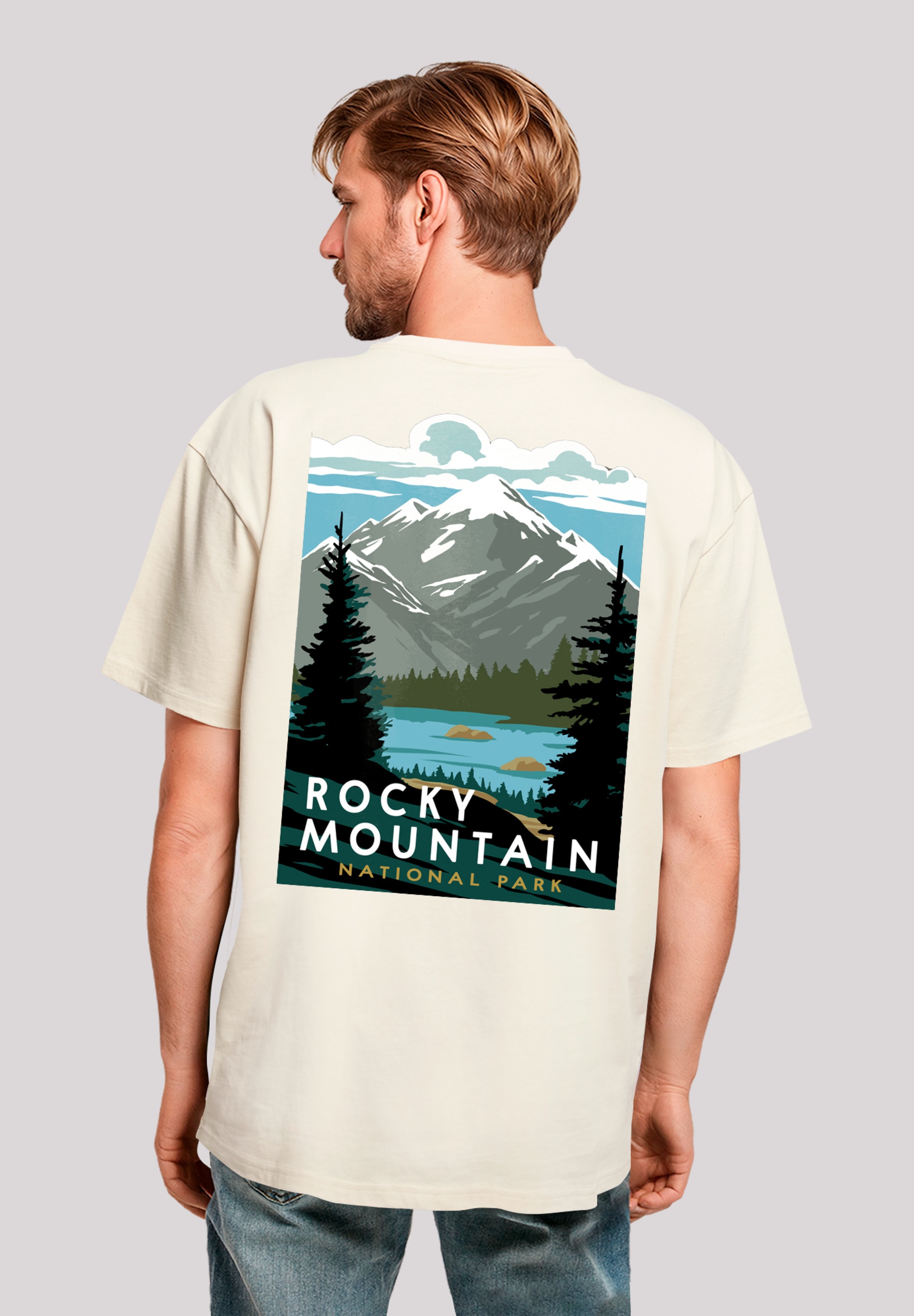 F4NT4STIC T-Shirt "US National Parks Rocky Mountain National Park", Premium günstig online kaufen