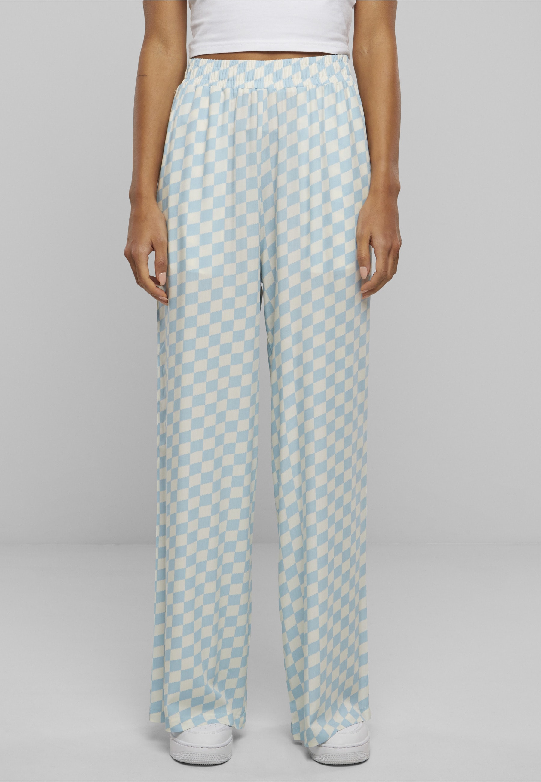 URBAN CLASSICS Stoffhose »Urban Classics Damen Ladies Viscose Resort Pants«