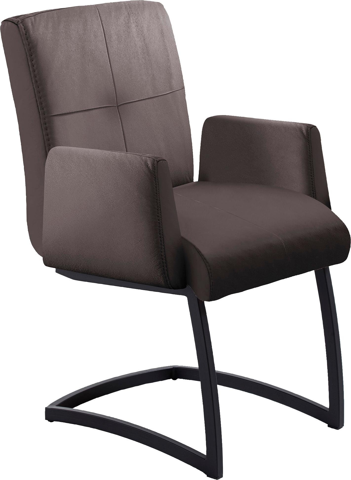 exxpo - sofa fashion Freischwinger "Affogato mit komfortablen Armlehnen" () günstig online kaufen