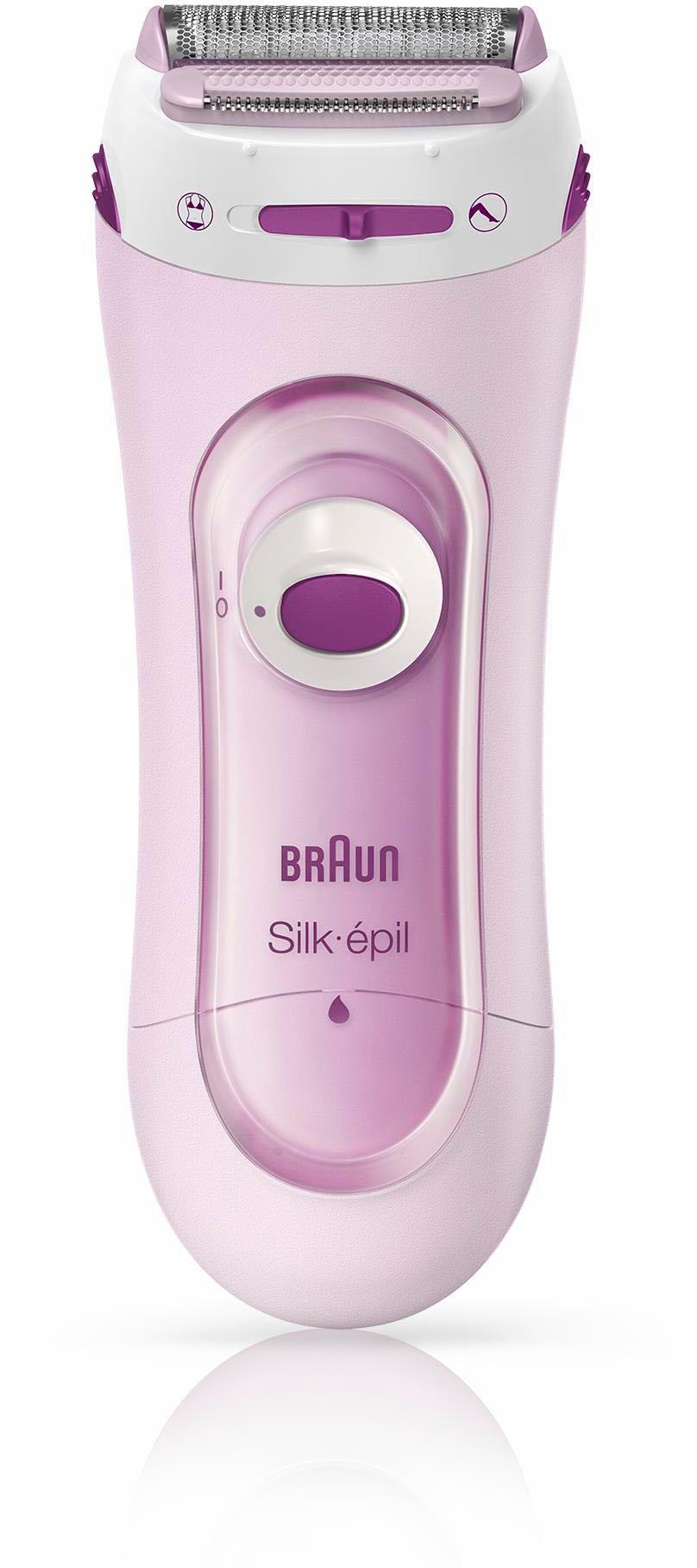 Braun Elektrokörperrasierer Rasierer BAUR »Silk-épil kaufen Kabelloser Trimmer St. 1 | und online Aufsätze, Elektrischer 5100«