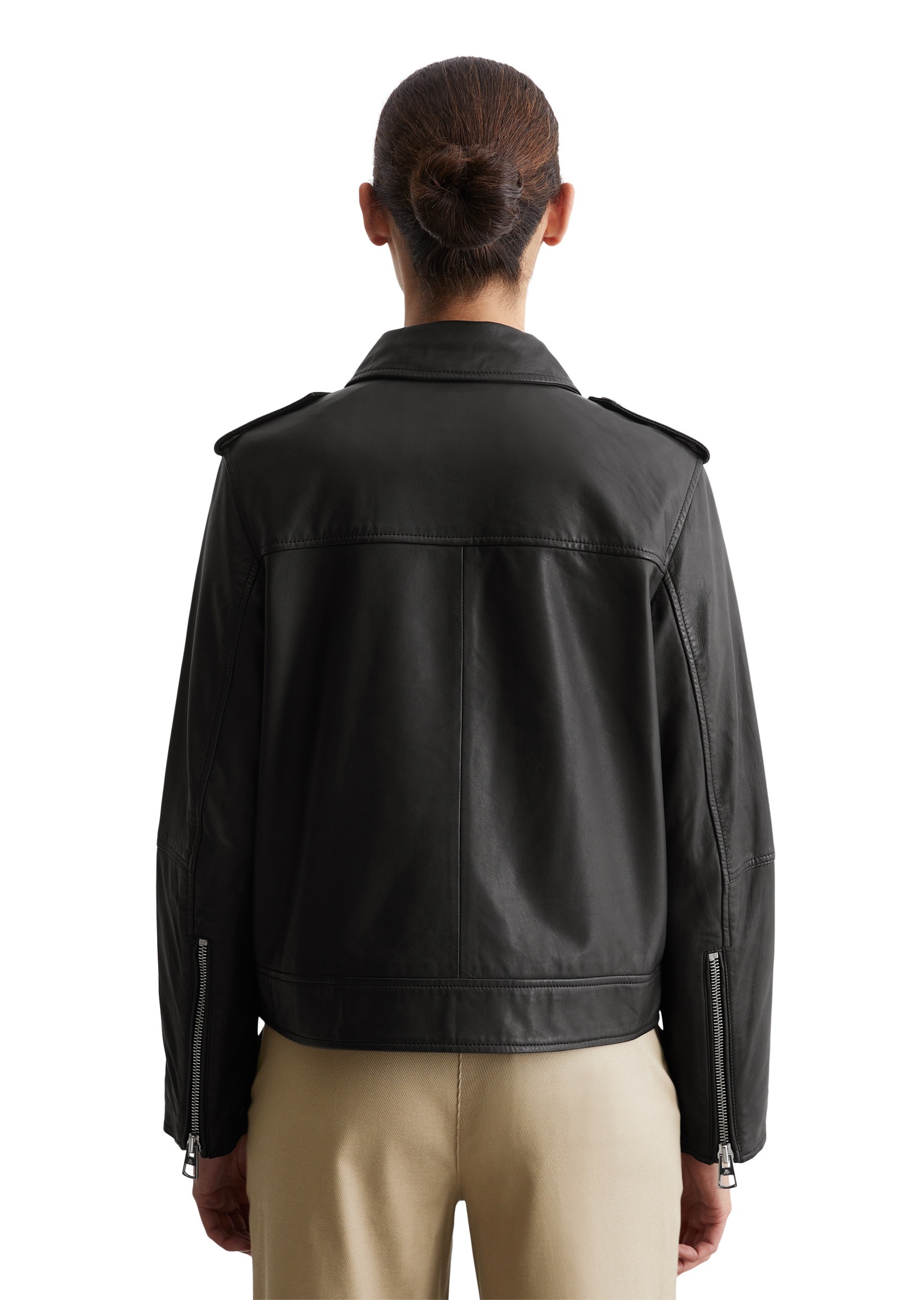 Thumbnail - Marc OPolo Lederjacke "aus softem Lammleder" ohne Kapuze