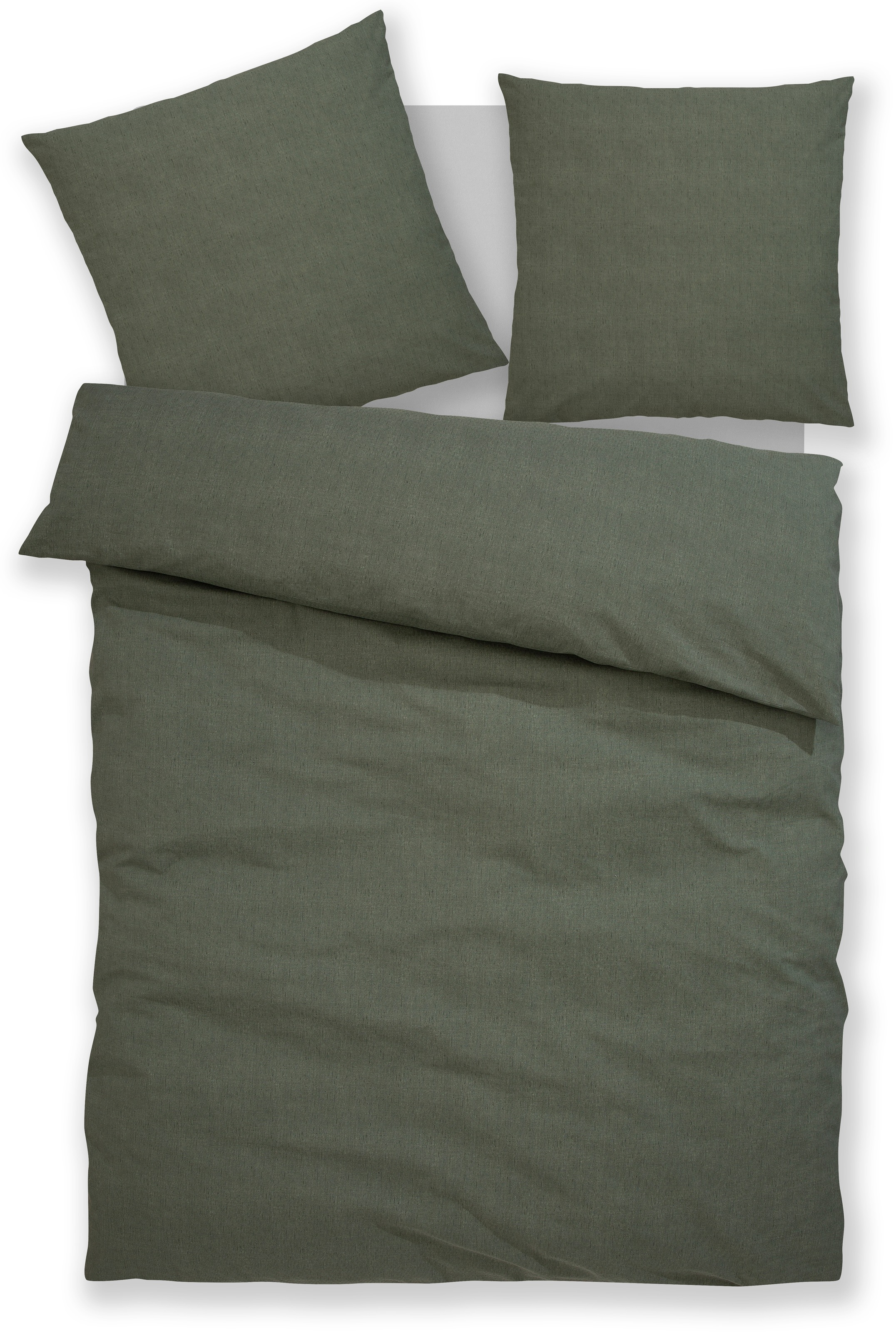 OTTO home Bettwäsche "Melli" 3 tlg. Bettwäsche aus Baumwolle, Leinen-Look i günstig online kaufen