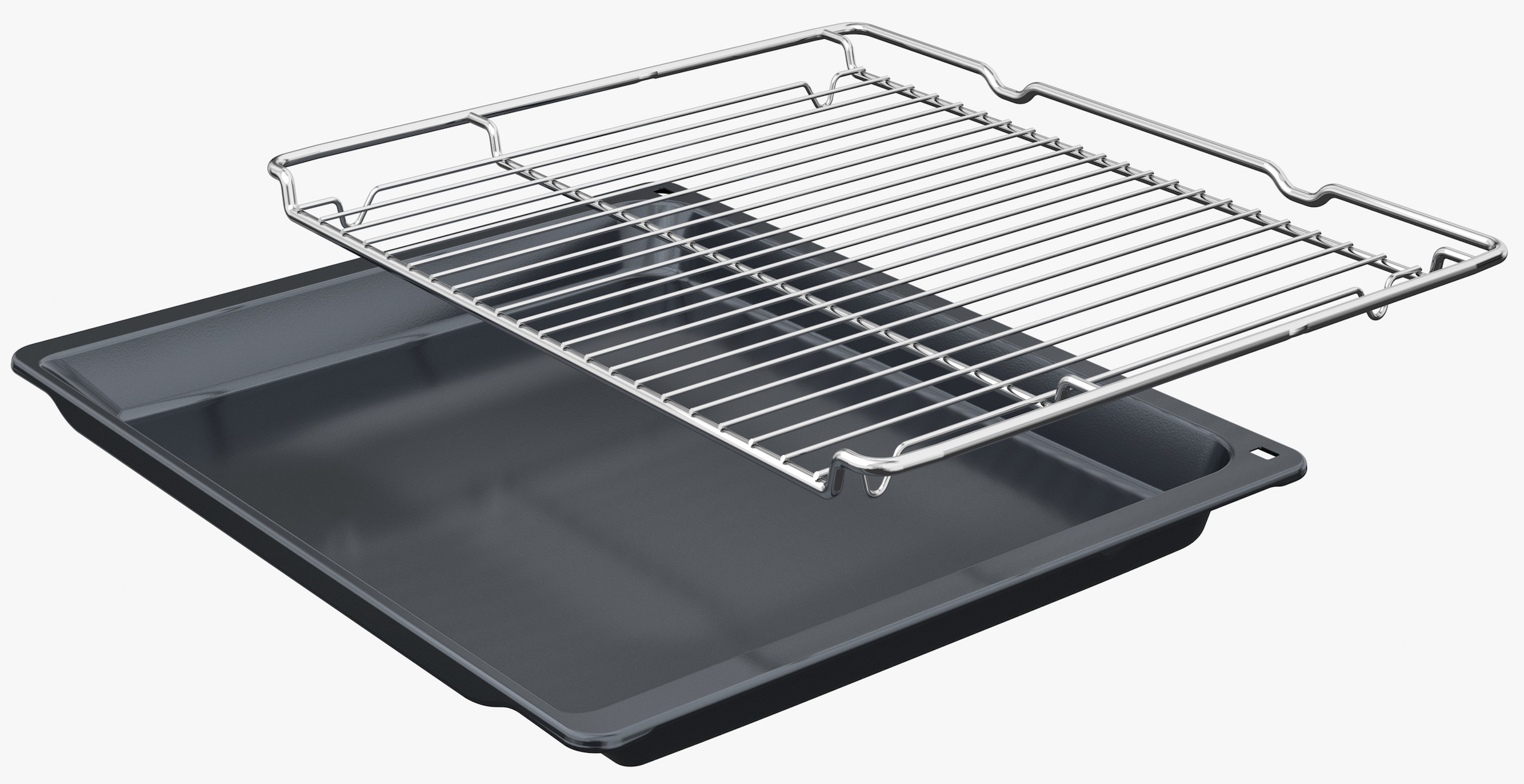 BOSCH Backofen-Set »HBD230CR63«, mit Teleskopauszug nachrüstbar, 3D Heißluft