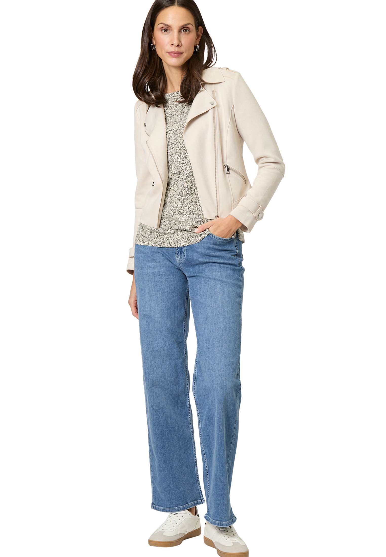 Zero Klassische Bluse »zero Bluse mit Dreiviertelarm«