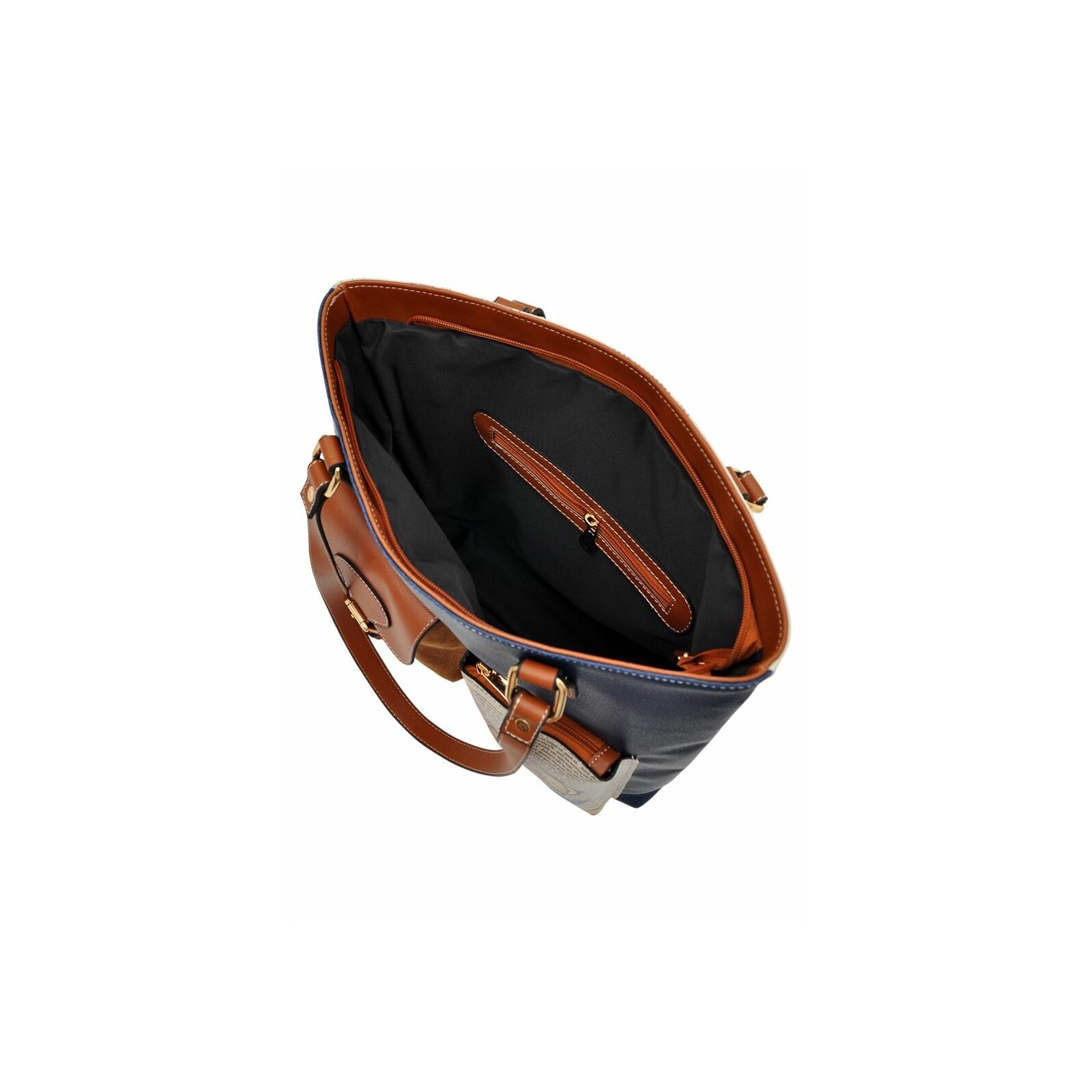 DOGO Umhängetasche »Multi Pocket Bag The Wise Owl Damen Handtaschen (Fashion) /«, Vegan
