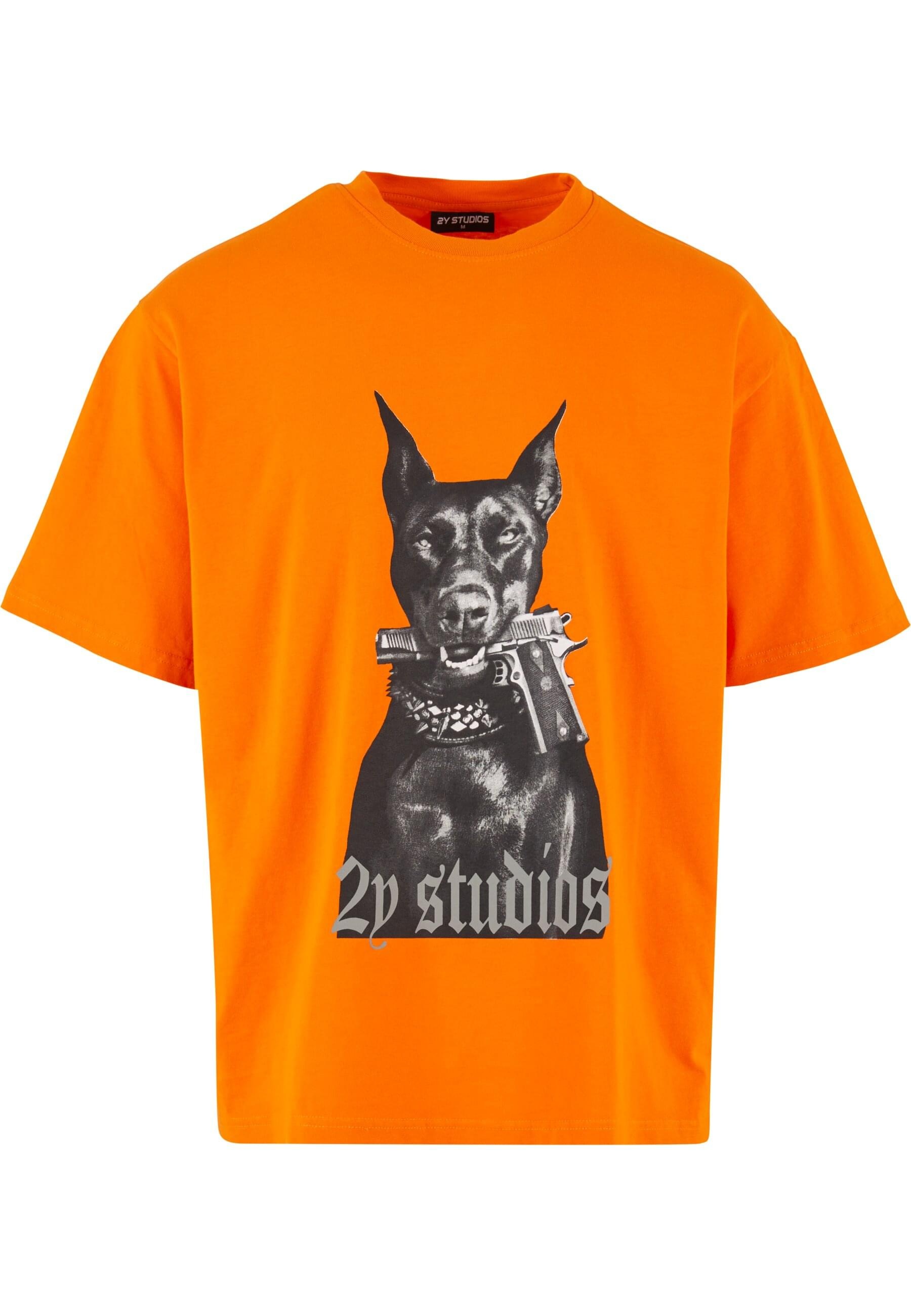 2Y Studios T-Shirt "2Y Studios Herren Doberman Oversize Tee" günstig online kaufen