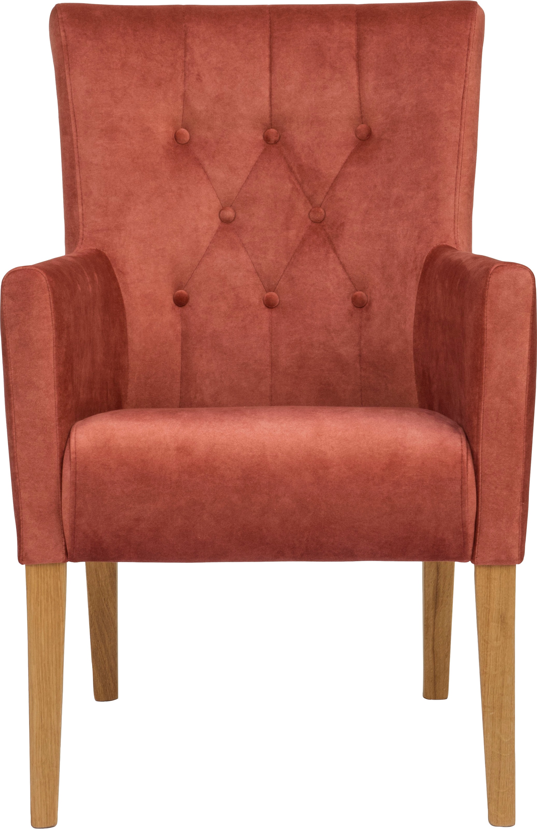 Home affaire Esszimmerstuhl "King" () Armlehnstuhl mit Knopfheftung, Polste günstig online kaufen