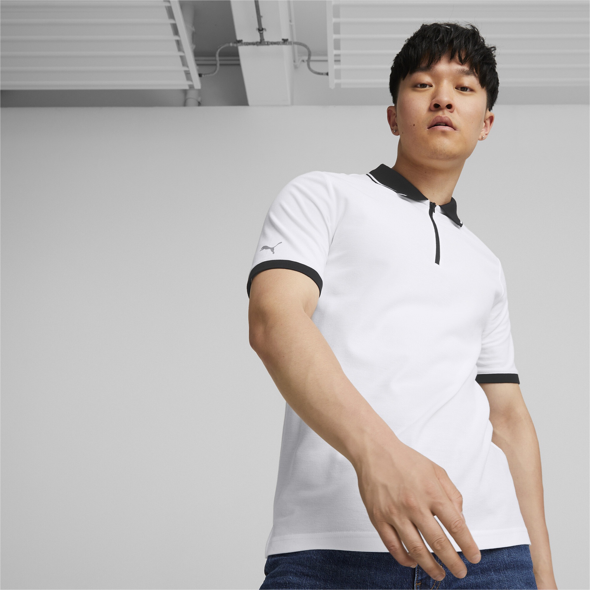 PUMA Poloshirt »BMW M Motorsport Poloshirt mit Reißverschluss Herren«