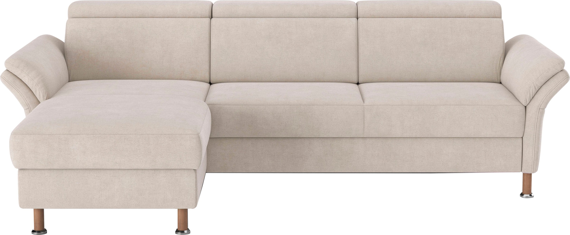 OTTO home Ecksofa "Calypso L-Form" mit motorischen Funktionen im Sofa und Recamiere