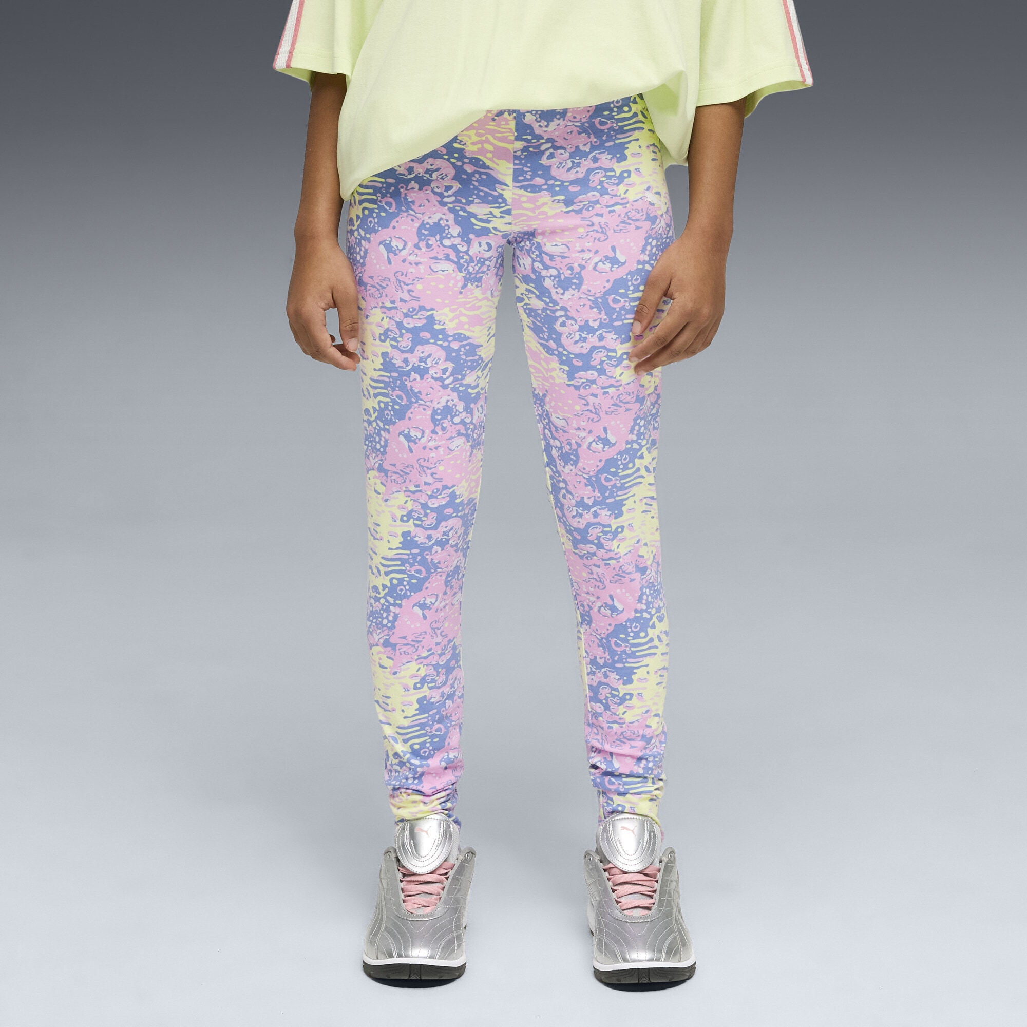 PUMA Leggings »Printed High-Waist Leggings Mädchen«