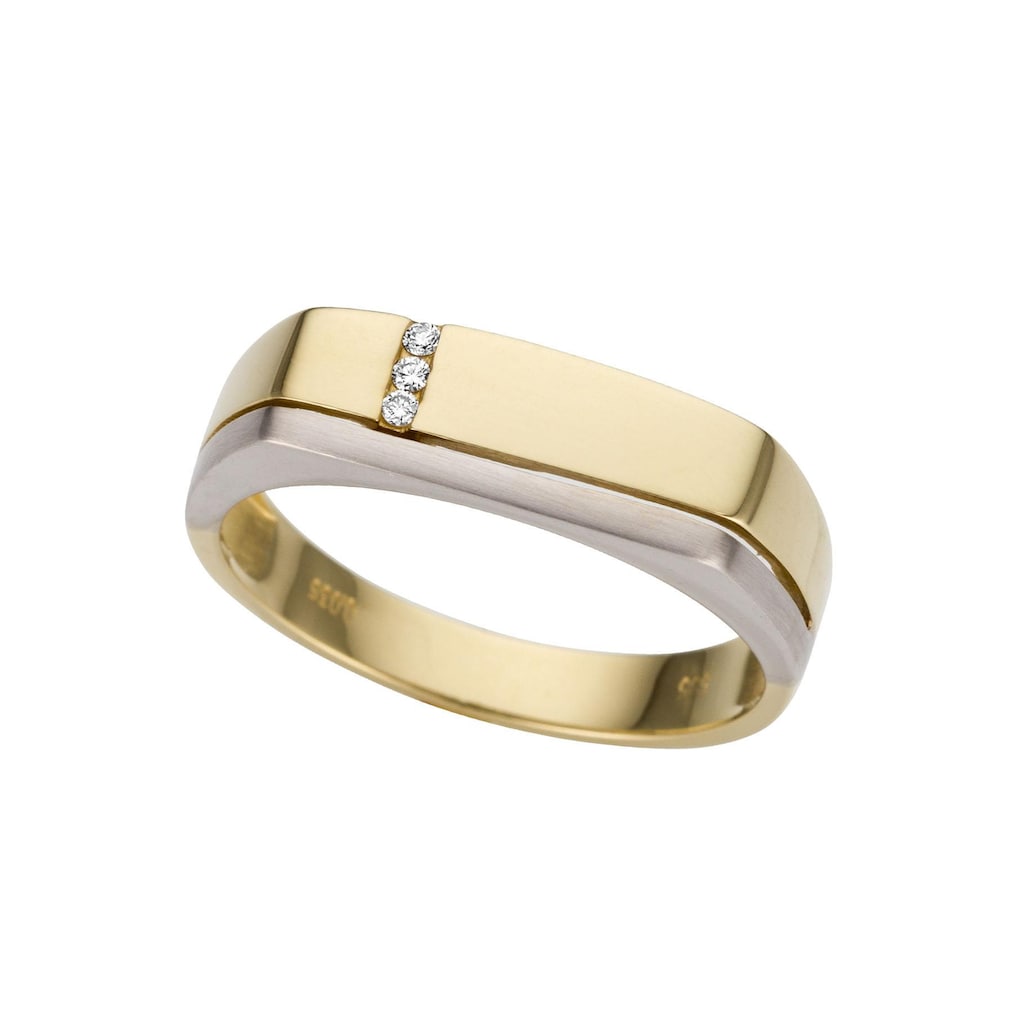 Firetti Goldring »Schmuck Geschenk Gold 333 Herrenring Goldring«