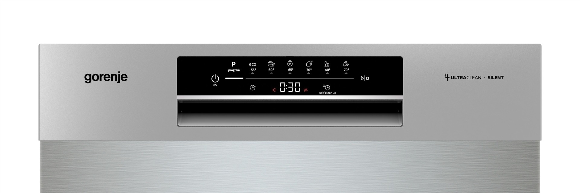 GORENJE Unterbaugeschirrspüler »GU 642 E90X«, 13 Maßgedecke, AquaStop