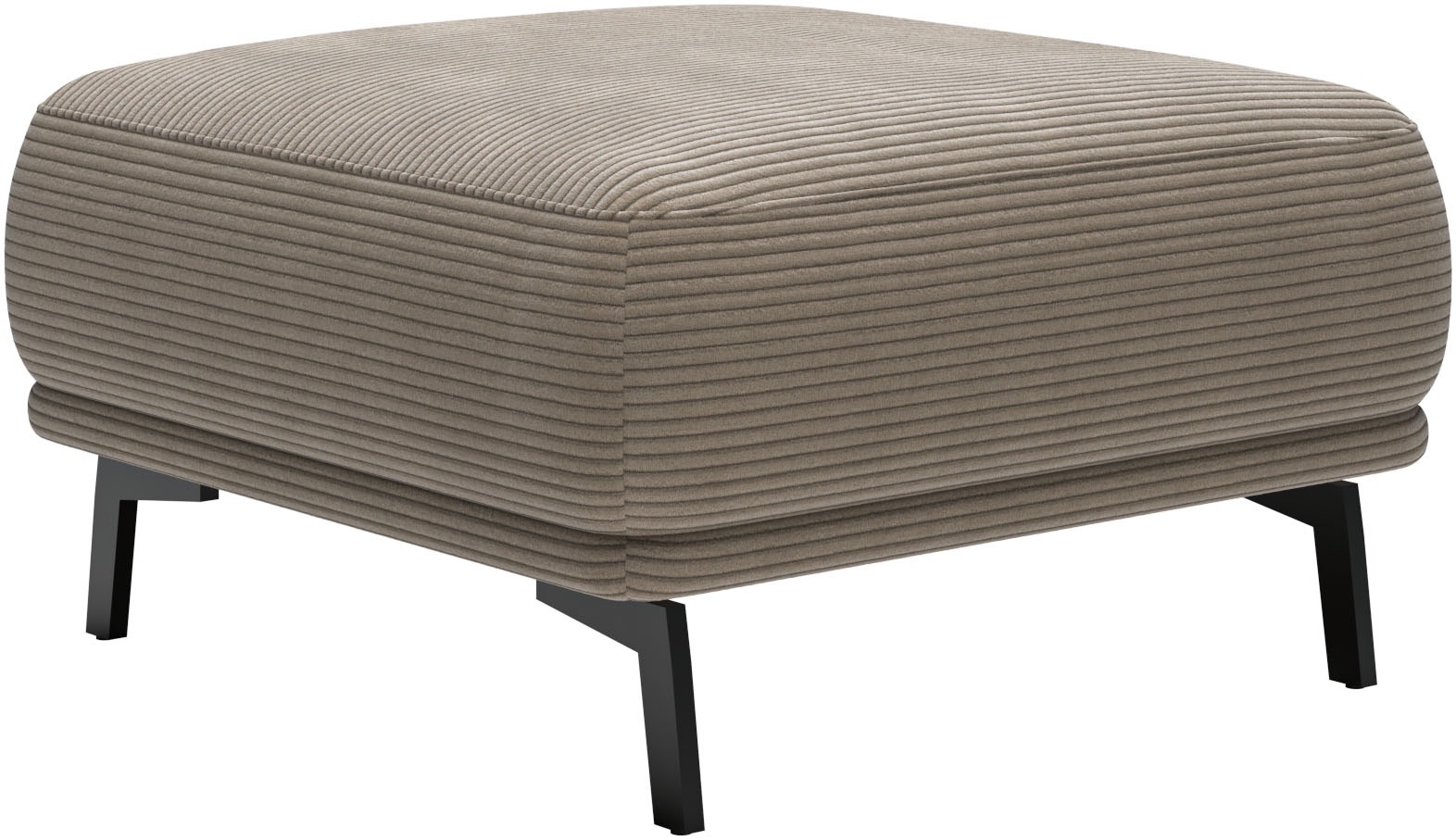 SCHÖNER WOHNEN-Kollektion Polsterhocker "Tossa, smarte Ergänzung für dein Wohnzimmer, Breite 73 cm" 1 Stk. tlg. Flexibler Komfort, edle Optik & saugroboterfreundlich