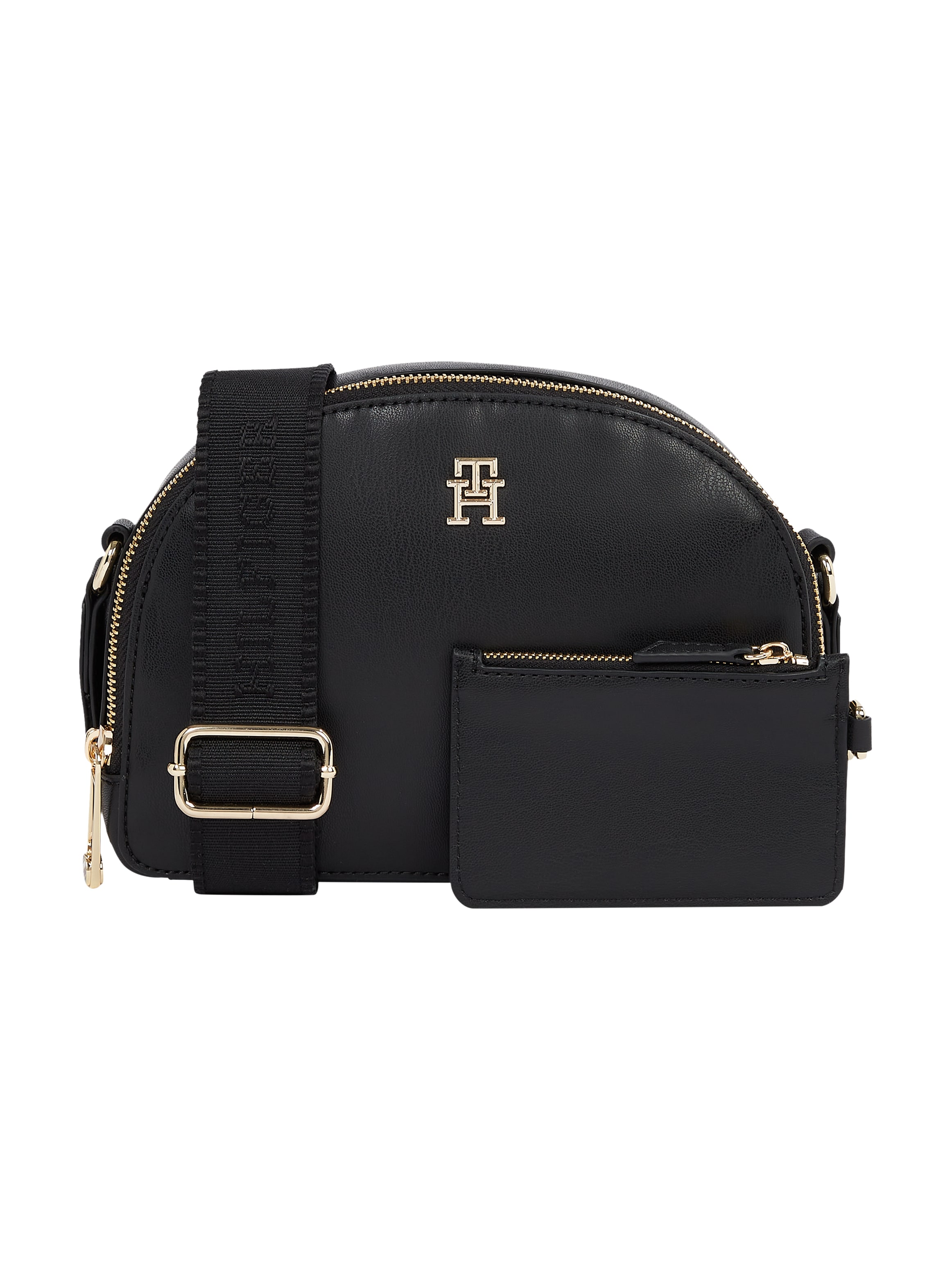 Tommy Hilfiger Umhängetasche »Women TH MONOTYPE HALF MOON CROSSOVER Crossover«, Clutch, Schultertasche, Mini Bag