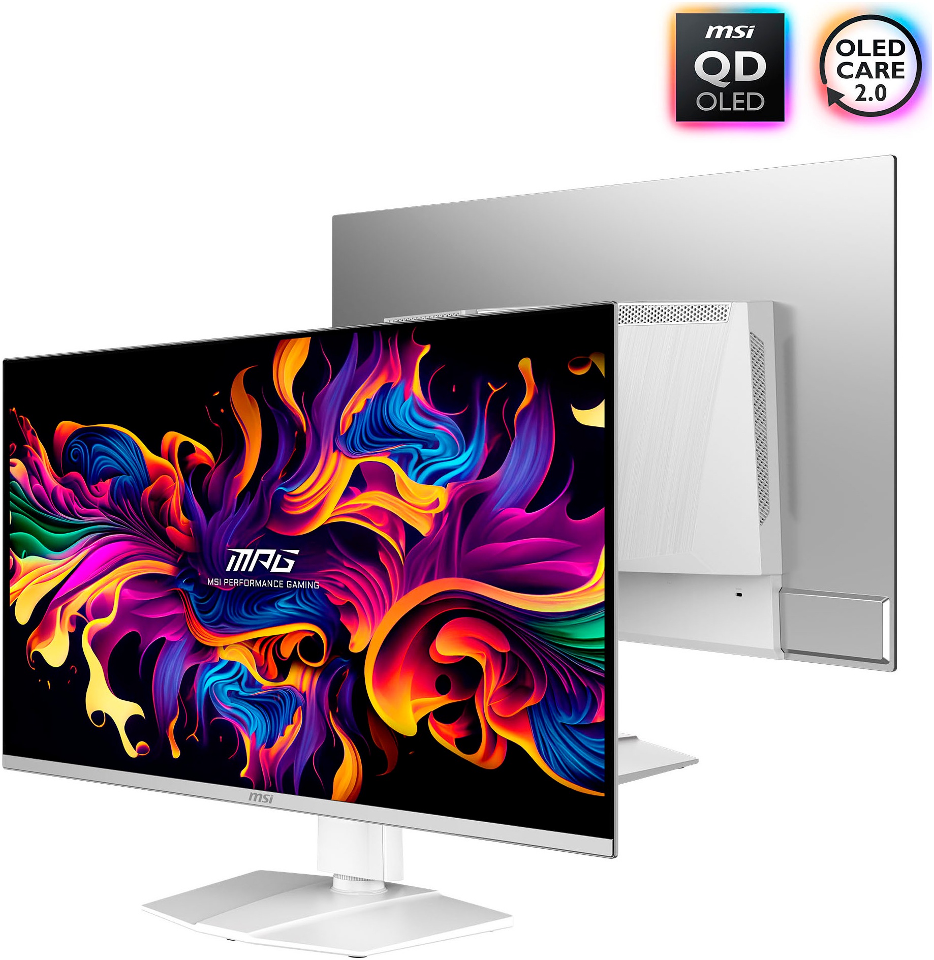 MSI Gaming-Monitor »MPG 321URXW-QD-OLED«, 80 cm/32 Zoll, 3840 x 2160 px, 4K Ultra HD, 0,03 ms Reaktionszeit, 240 Hz