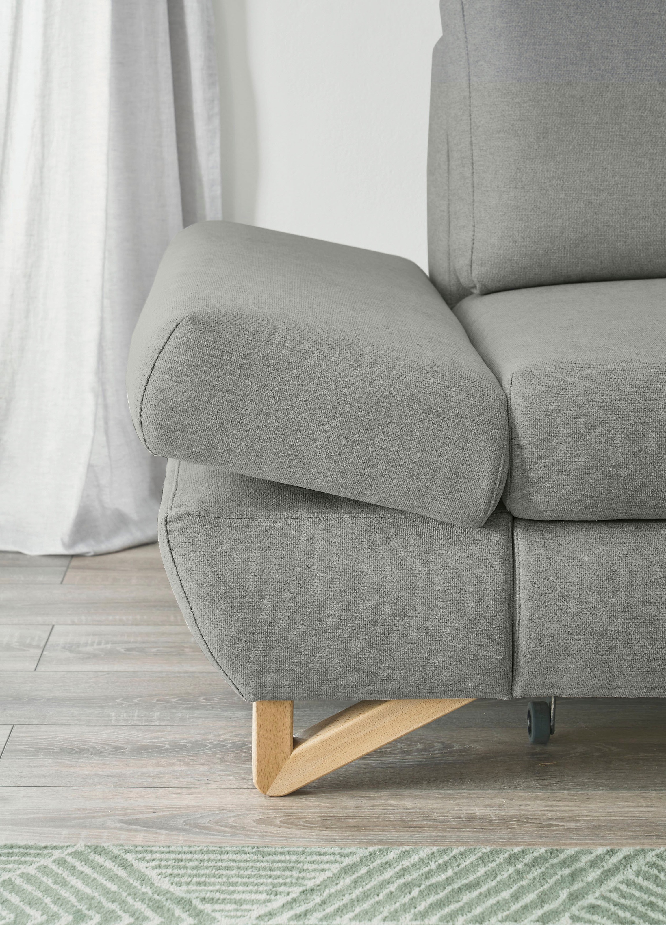 Home affaire Schlafsofa »City/Giron« komfortable Bettfunktion (Liegefläche 245 x 138 cm), sowie Bettkasten