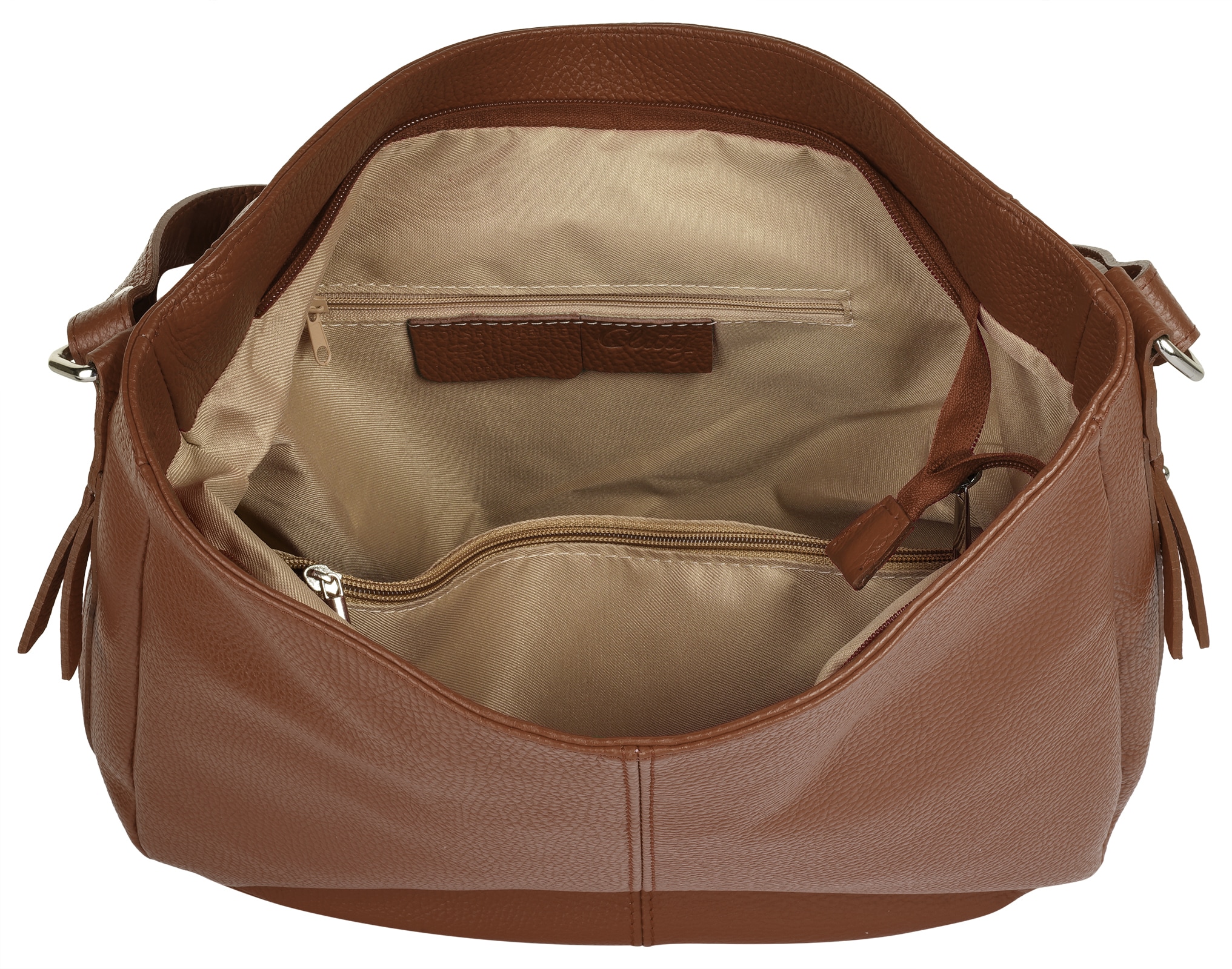 Cluty Shopper, echt Leder, Made in Italy