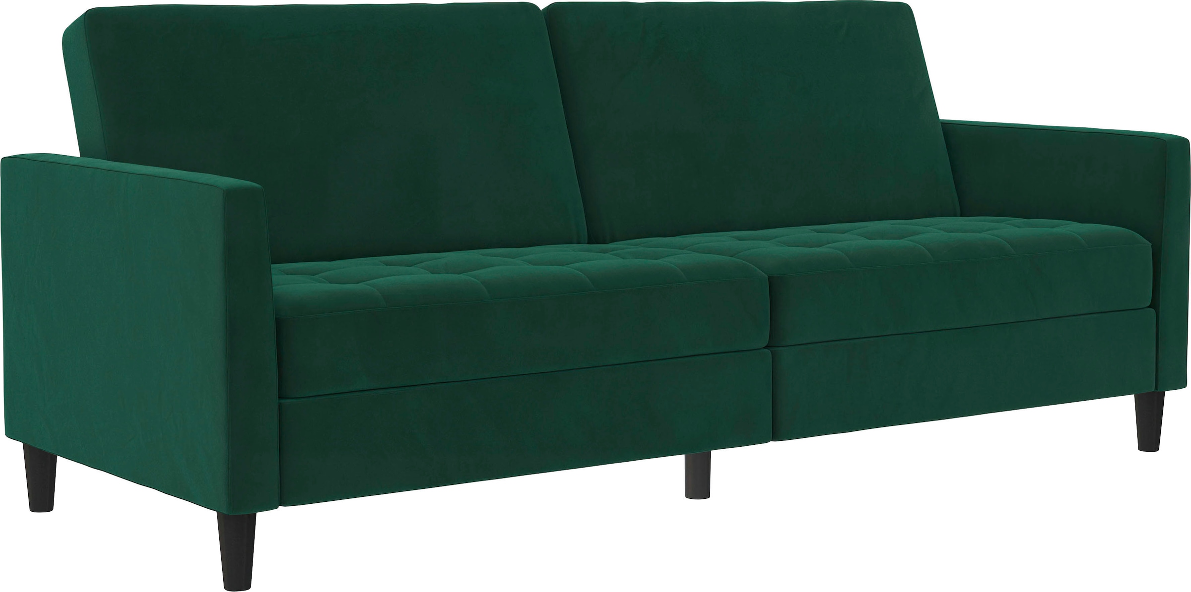 Dorel Home 3-Sitzer »Presley«, Sofa mit Bett-Funktion und verstellbarer Rückenlehne
