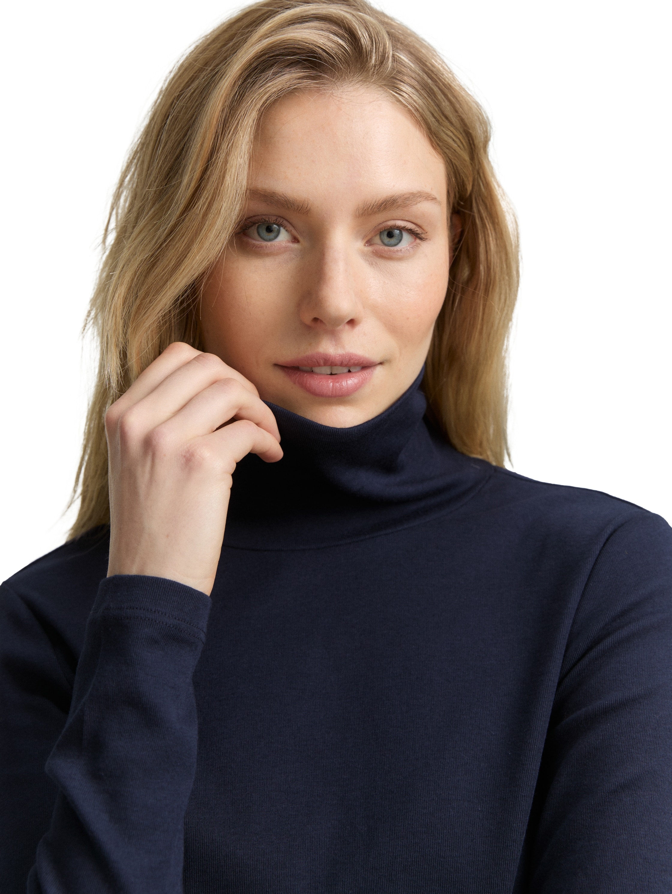 TOM TAILOR Rollkragenshirt, mit Rollkragen