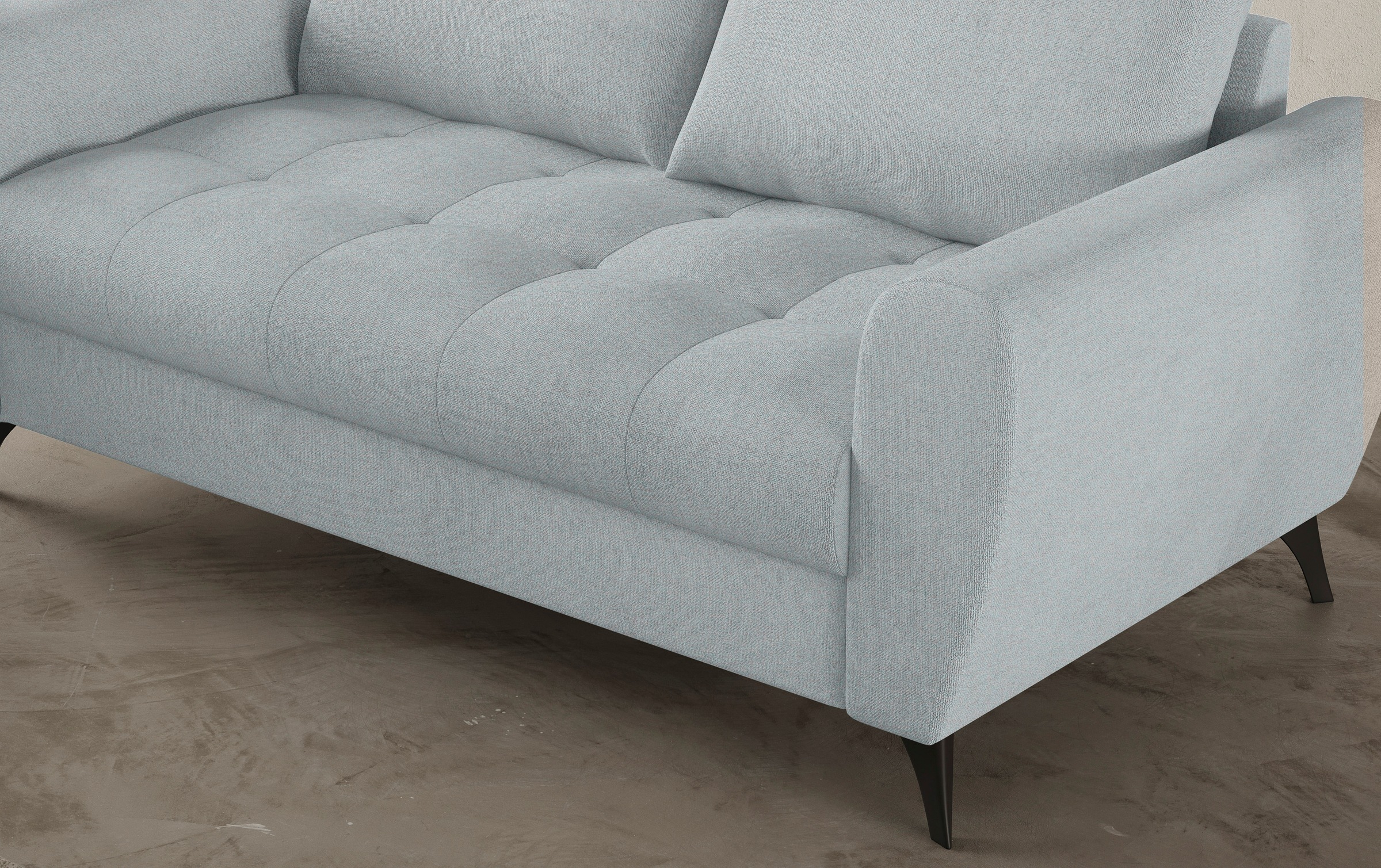 Mr. Couch 2,5-Sitzer »Blackburn II«, Mit Kaltschaumpolsterung bis 140 kg belastbar