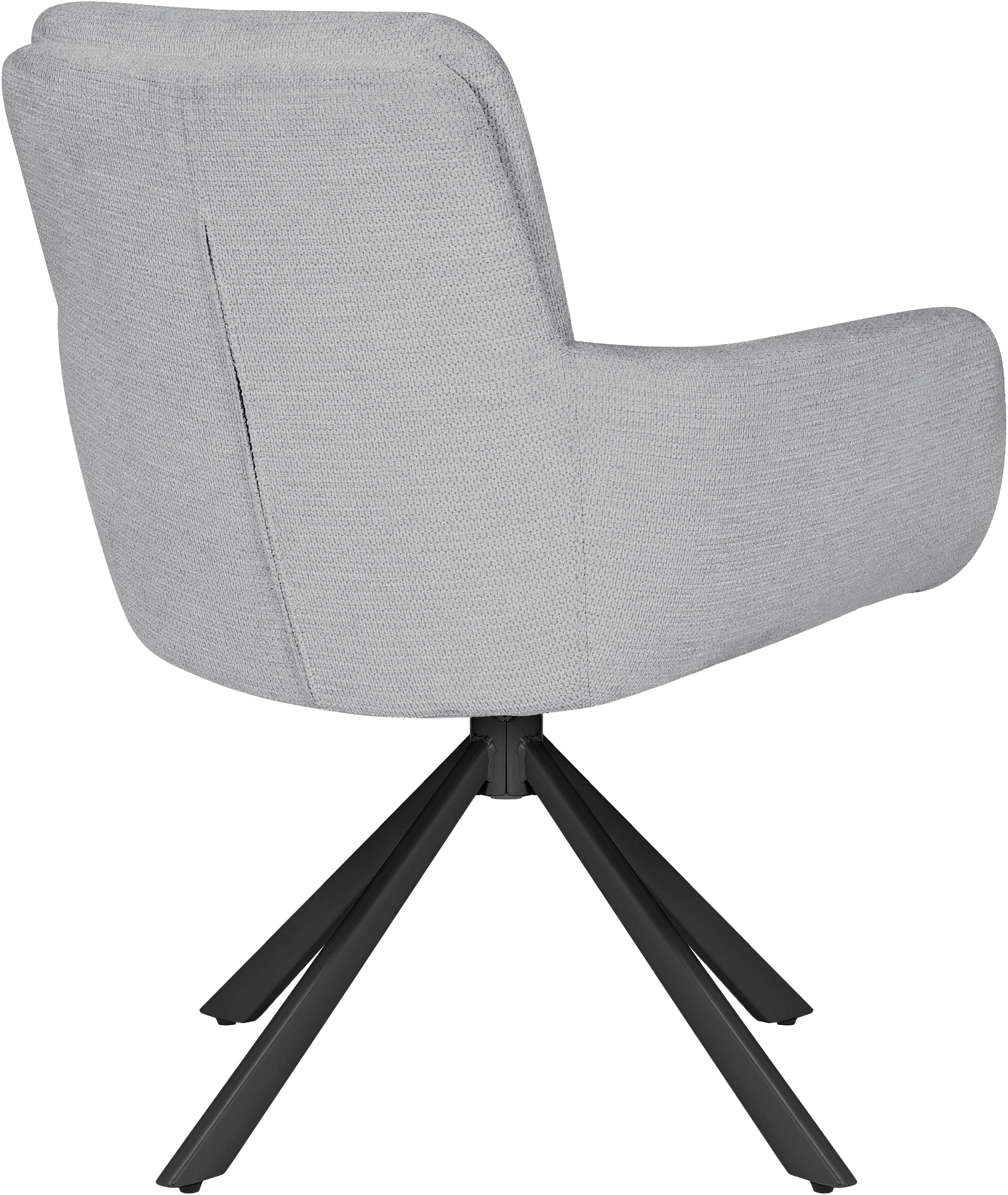 OTTO home Esszimmerstuhl »Asly« () 1 Stk.mit hochwertigem Webstoff, Holzgestell und 360°-Funktion