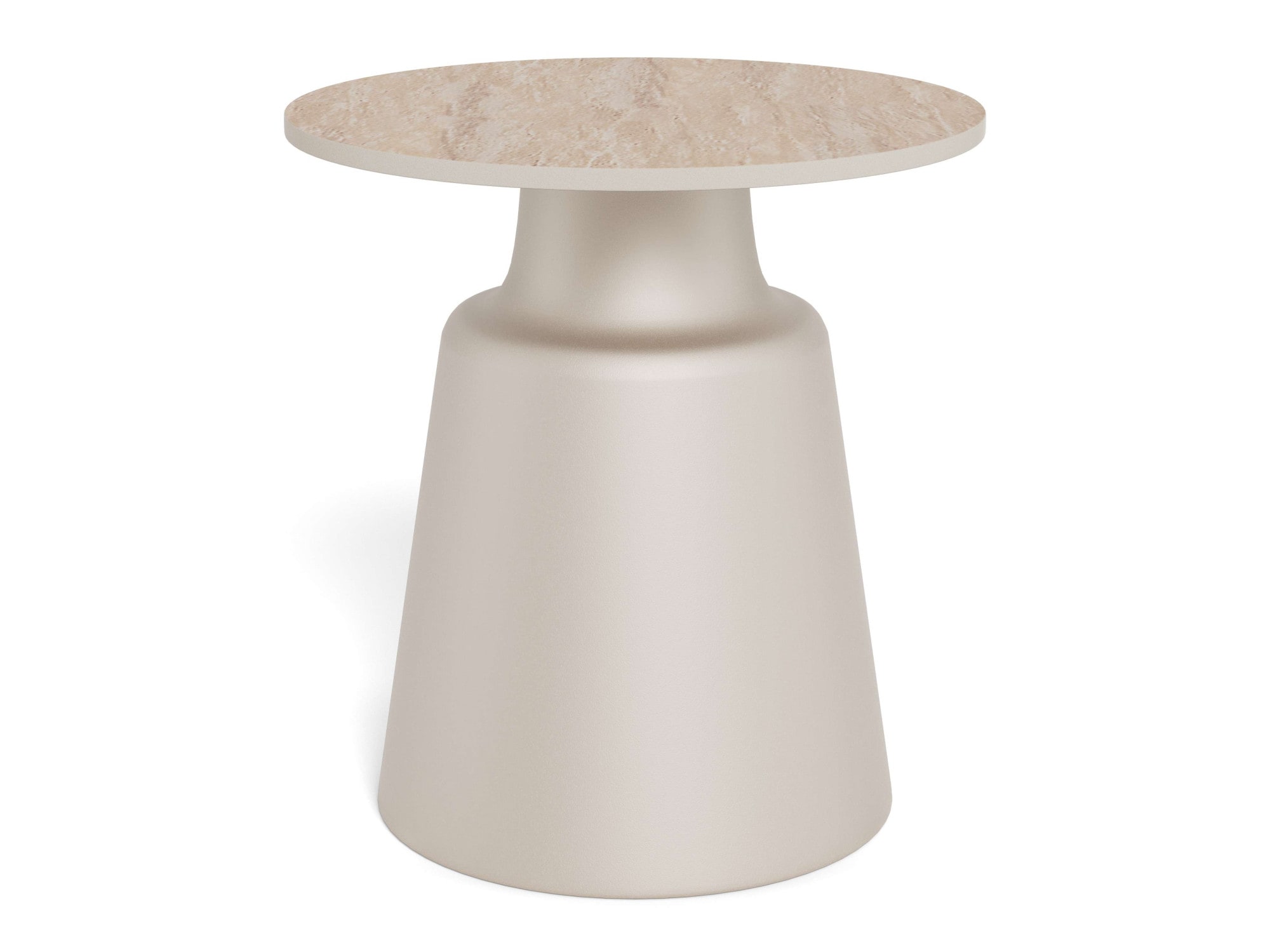 ACTONA GROUP Couchtisch »Kaffeetisch, Beistelltisch« Tisch, keramisch, Säule, Ø45x47.5 cm