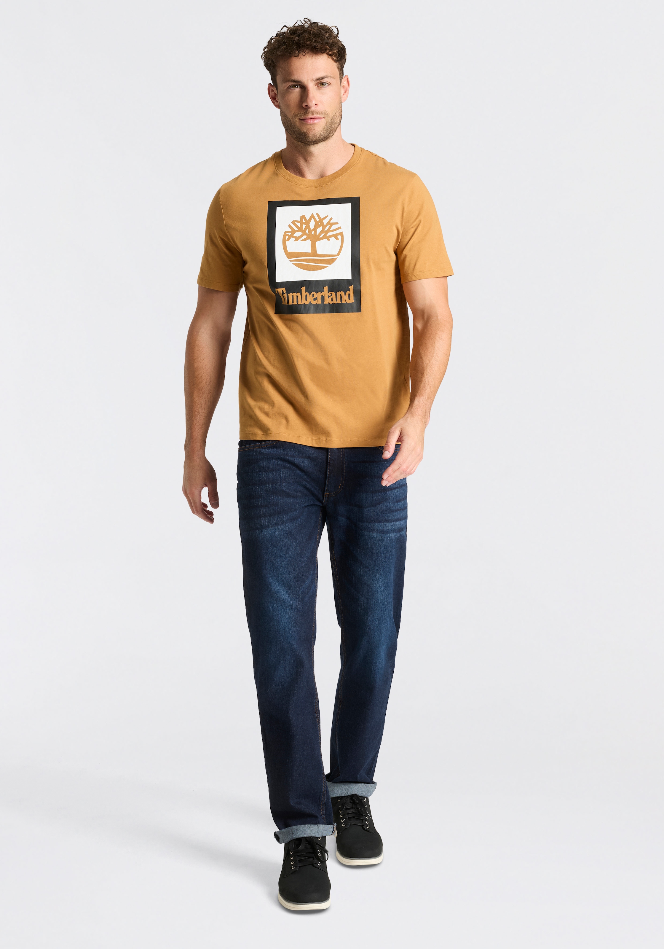 Timberland T-Shirt »STACK LOGO Colored Short Sleeve Tee« UNISEX