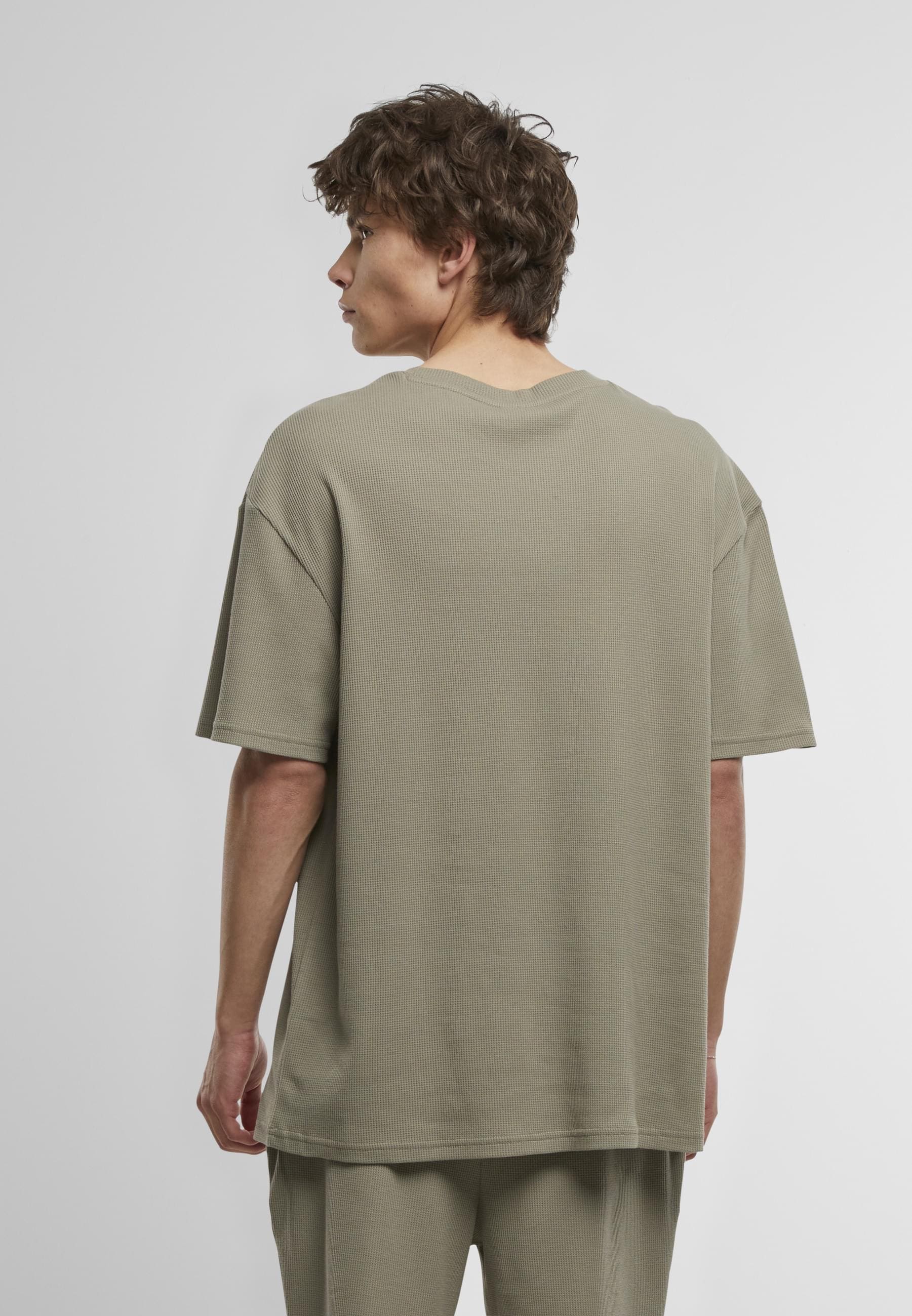 URBAN CLASSICS T-Shirt »Urban Classics Herren Waffle Tee«, (1 tlg.)