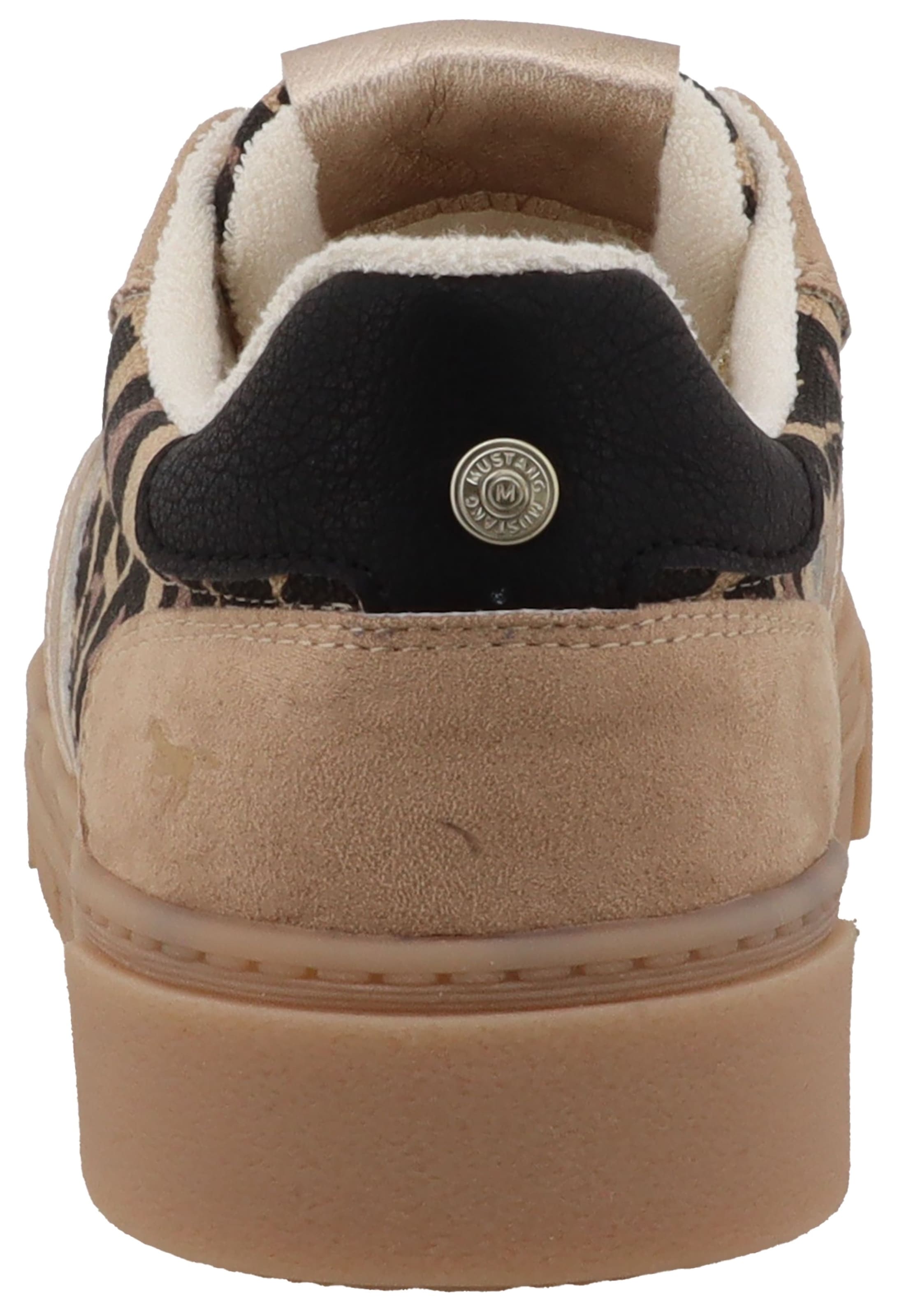 Mustang Shoes Plateausneaker »Rhonda«  Freizeitschuh, Halbschuh, Schnürschuh mit modischen Kontrastbesätzen