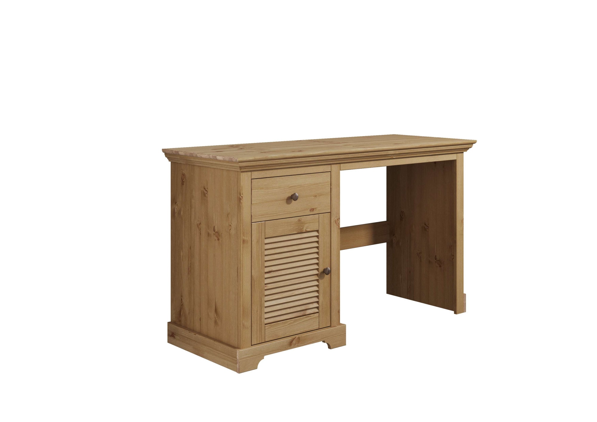 OTTO home "Ayanna" Massivholz, mit Schublade und Tür, Lamellenfront, Breite 130 cm