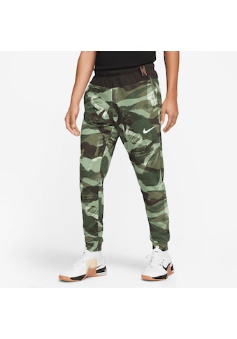 Trainingshose »DRI-FIT MEN'S CAMO TAPERED FITNESS PANTS«