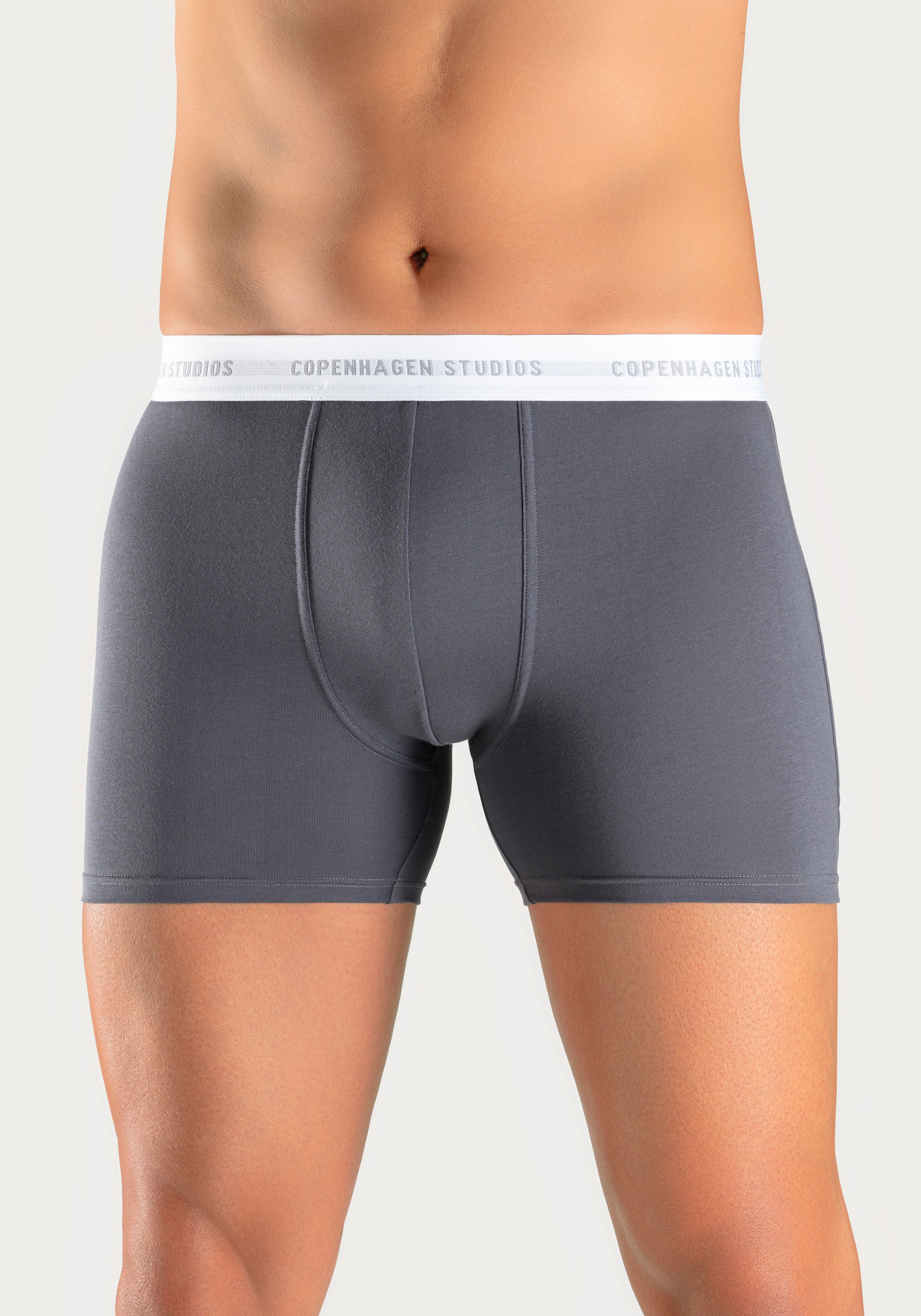 Copenhagen Studios Langer Boxer "Boxershorts für Herren", (Packung, 3 St., günstig online kaufen