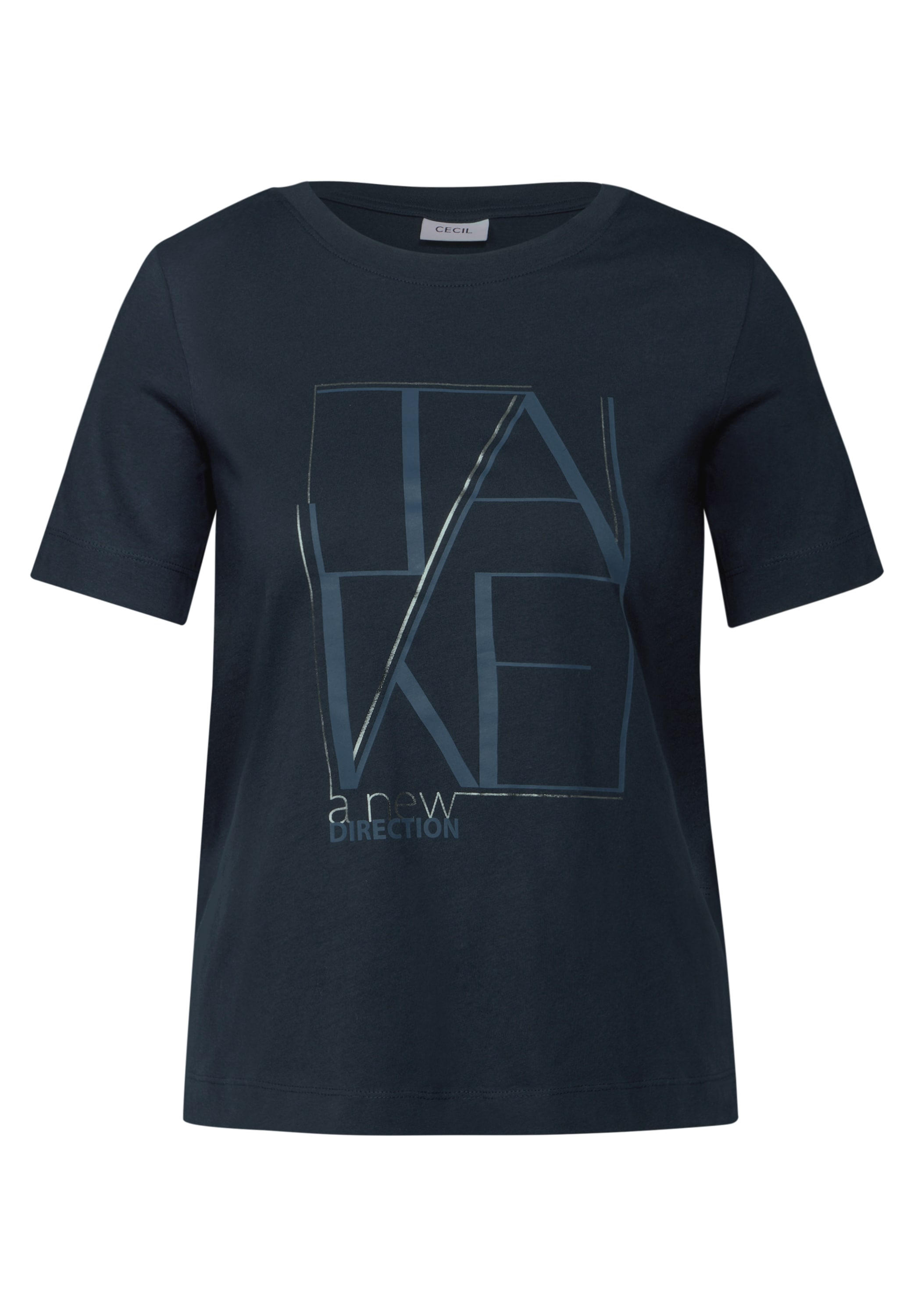 Cecil T-Shirt, aus reiner Baumwolle
