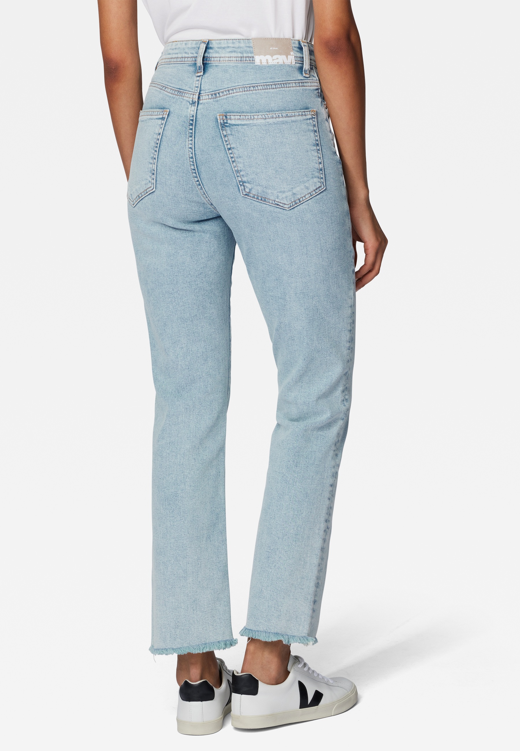 Mavi Straight-Jeans »NEW YORK«, gerde Form