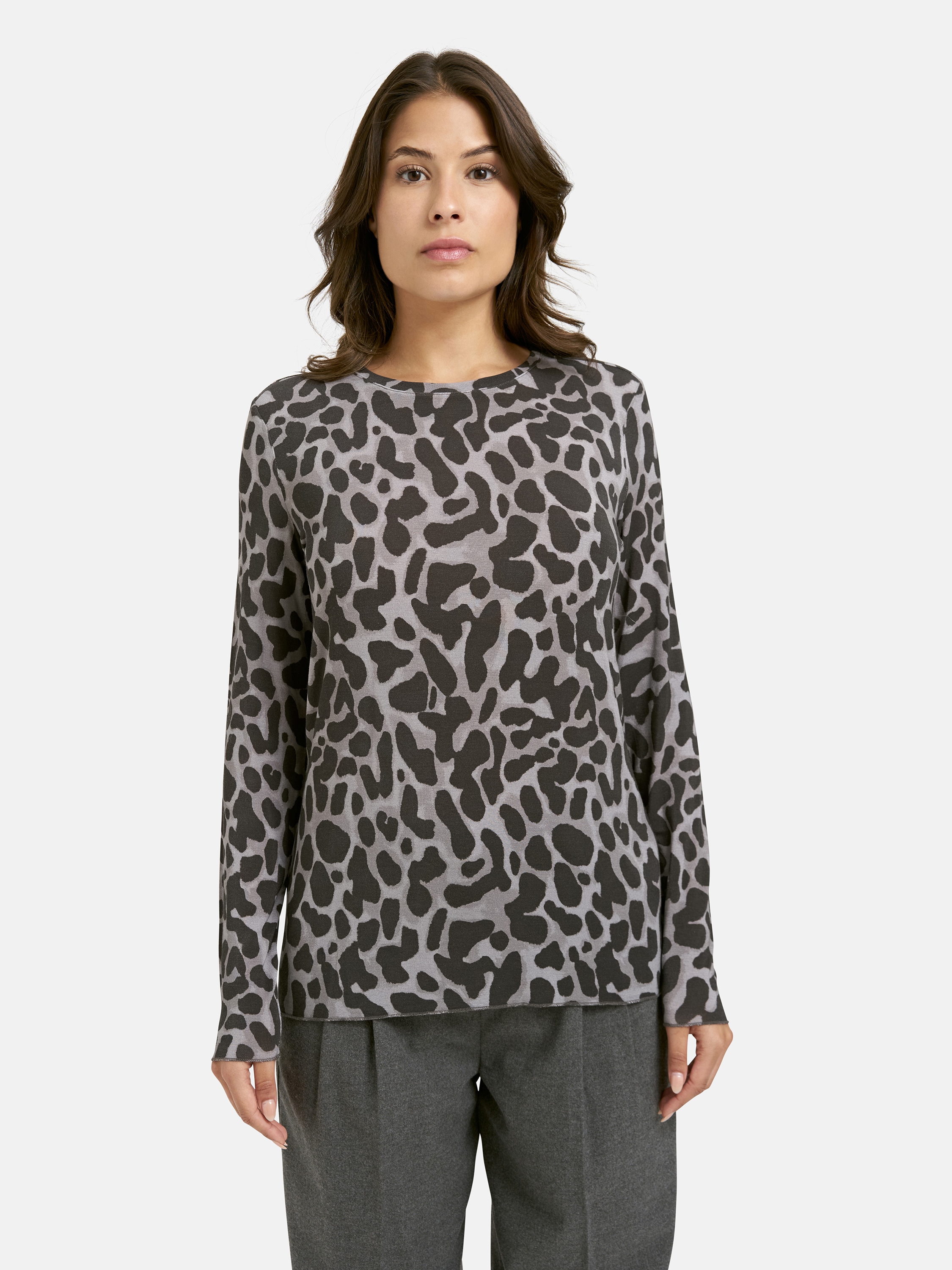 Smith & Soul Rundhalsshirt mit All Over-Print günstig online kaufen