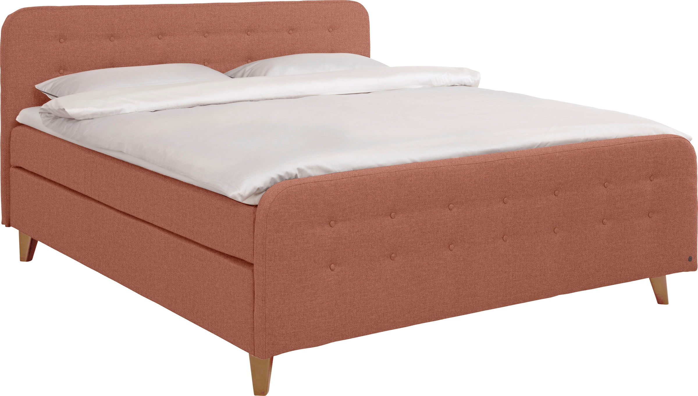 TOM TAILOR HOME Boxspringbett "NORDIC BOX", mit Knopfheftung im Kopfteil un günstig online kaufen